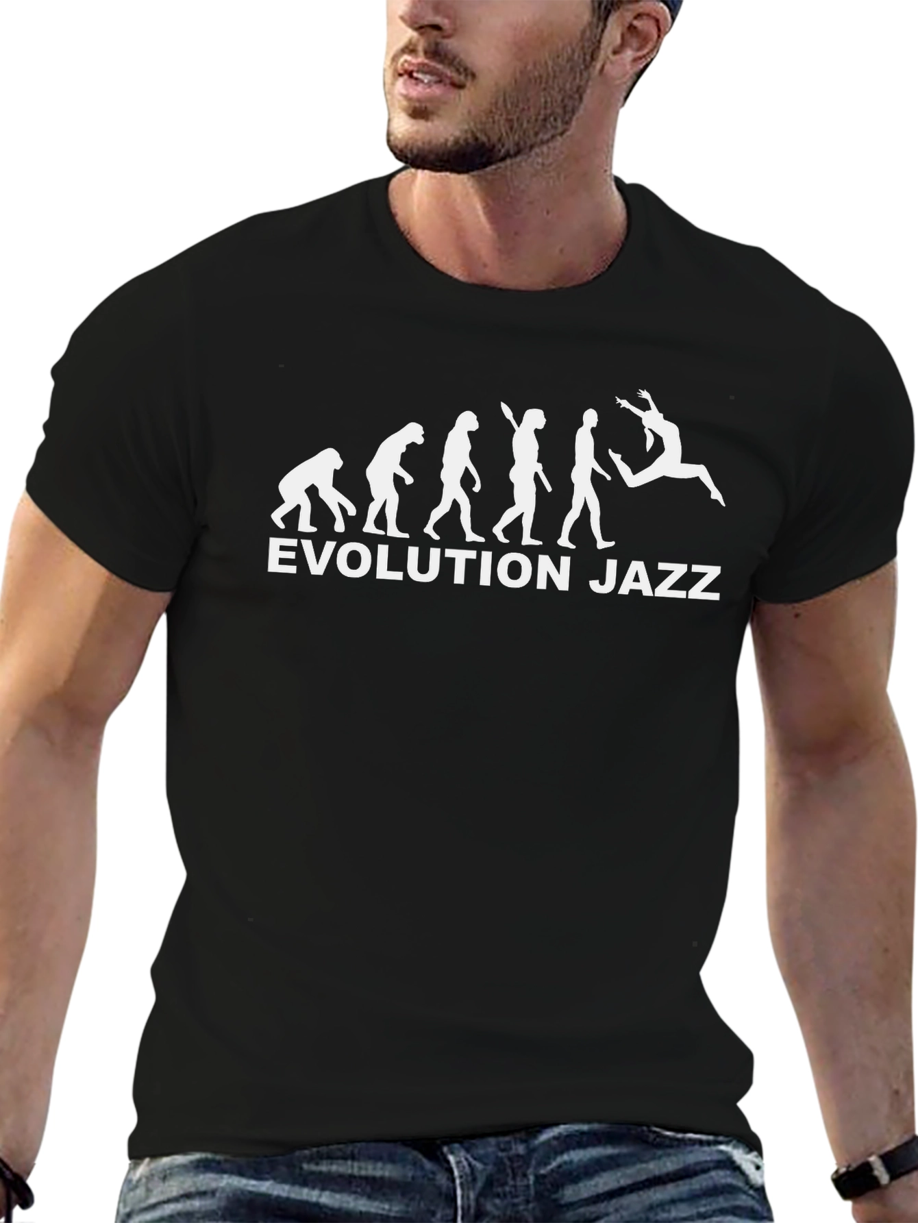 Evolution of Jazz Dance T-Shirt - Funny Graphic Tee