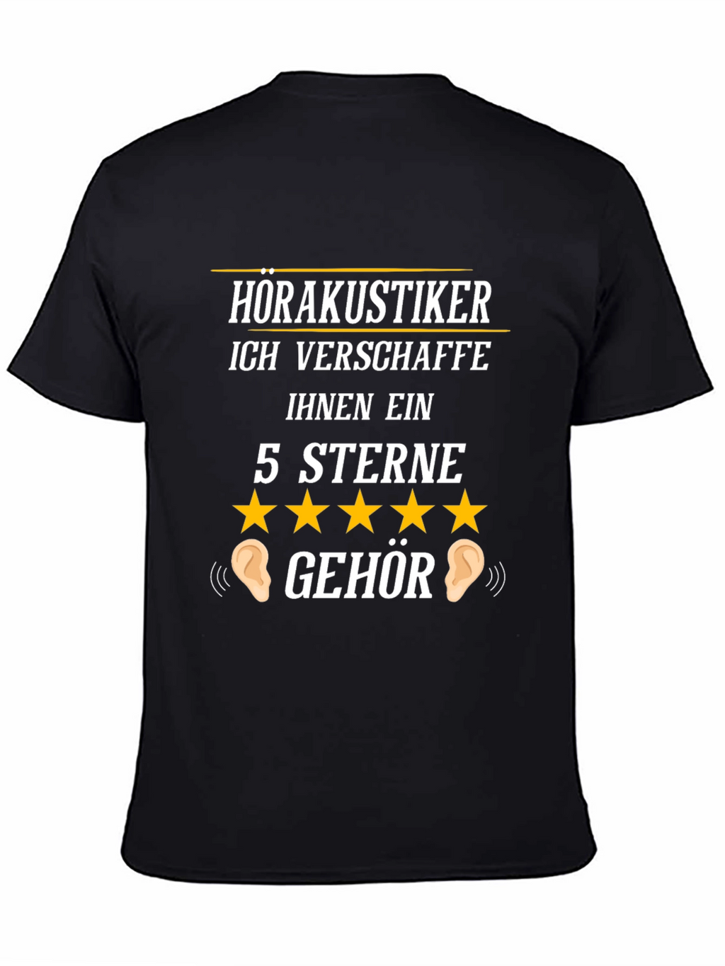 Audiologist 5-Star Hearing T-Shirt