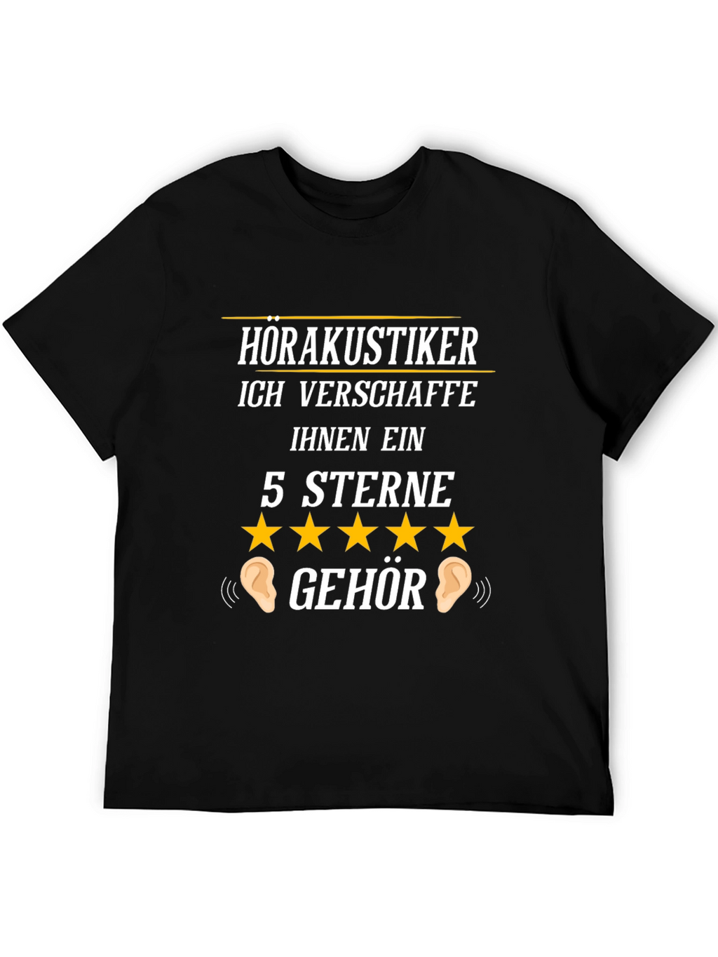 Audiologist 5-Star Hearing T-Shirt