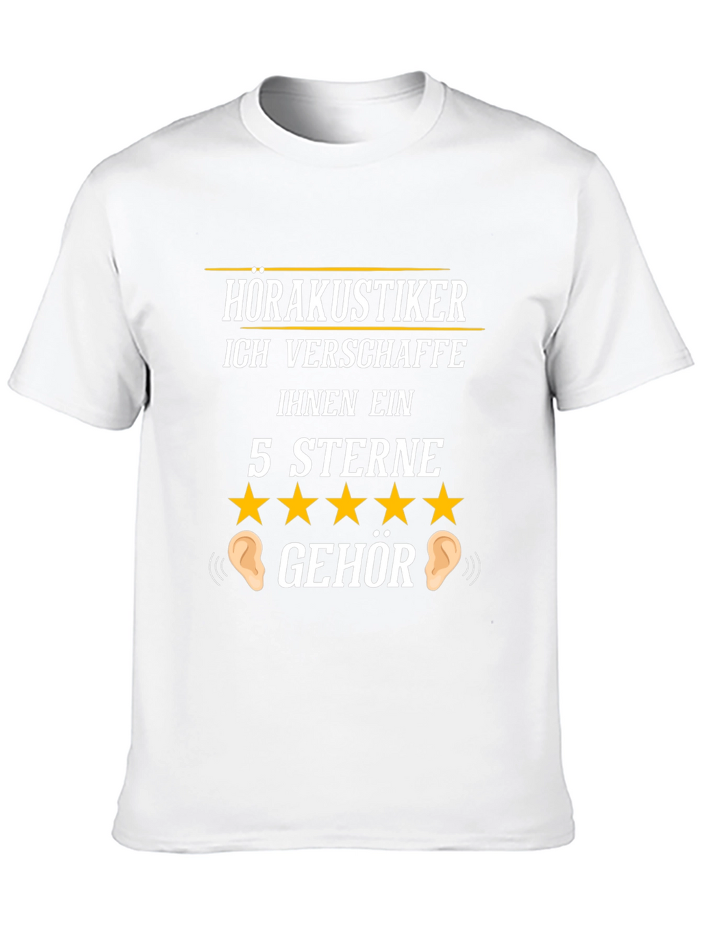Audiologist 5-Star Hearing T-Shirt