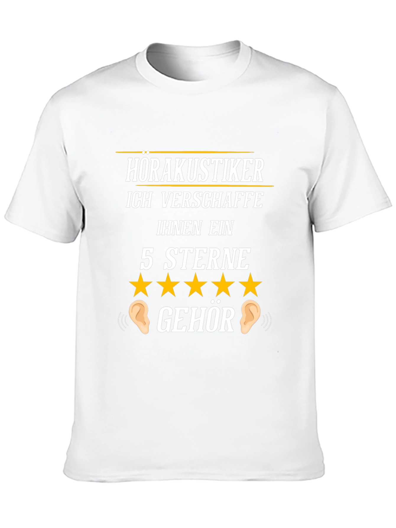 Audiologist 5-Star Hearing T-Shirt