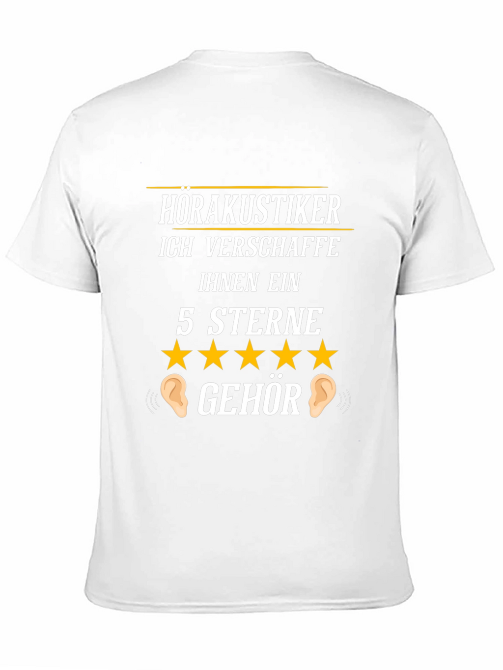 Audiologist 5-Star Hearing T-Shirt