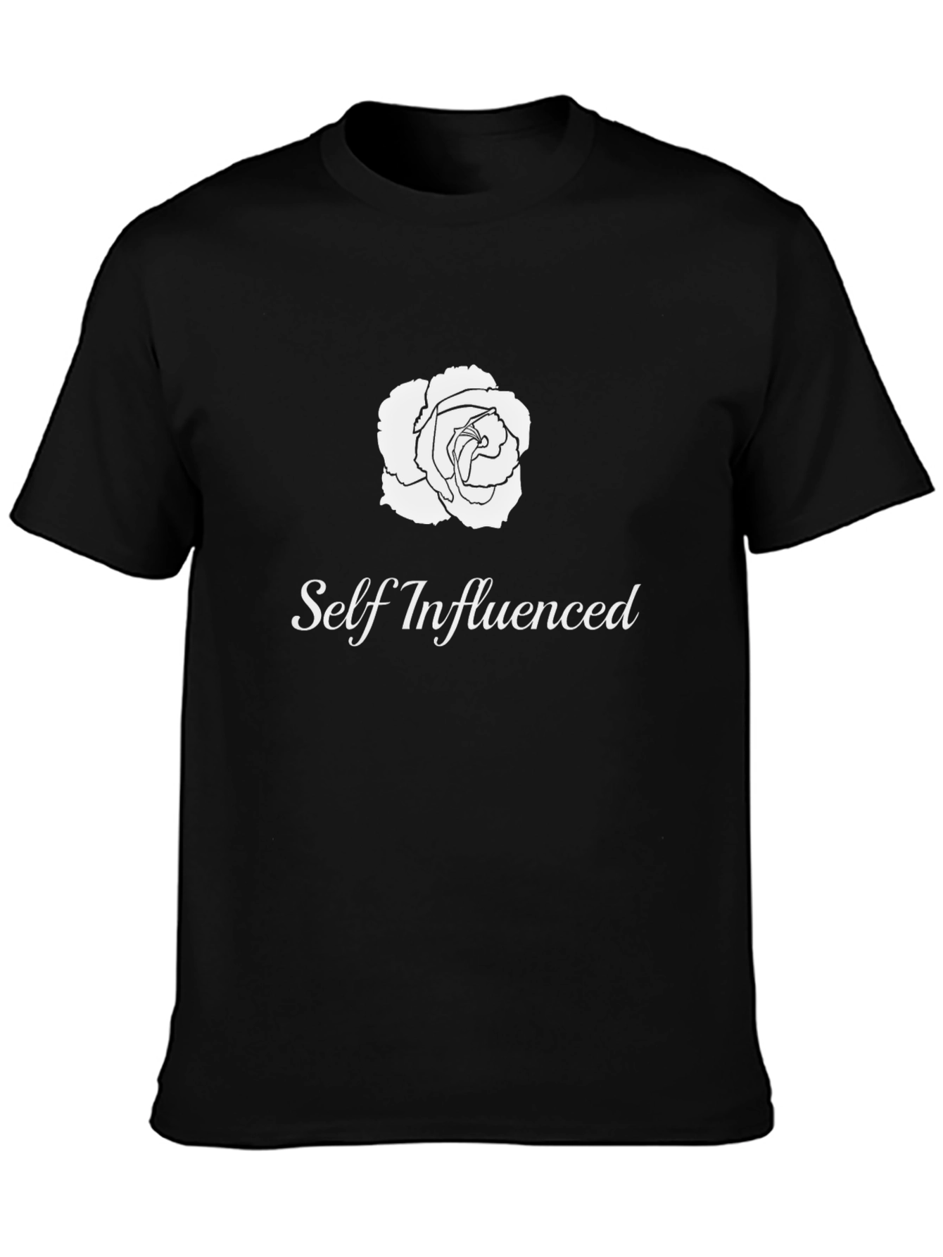 Self Influenced Rose Graphic T-Shirt - Soft Cotton Tee