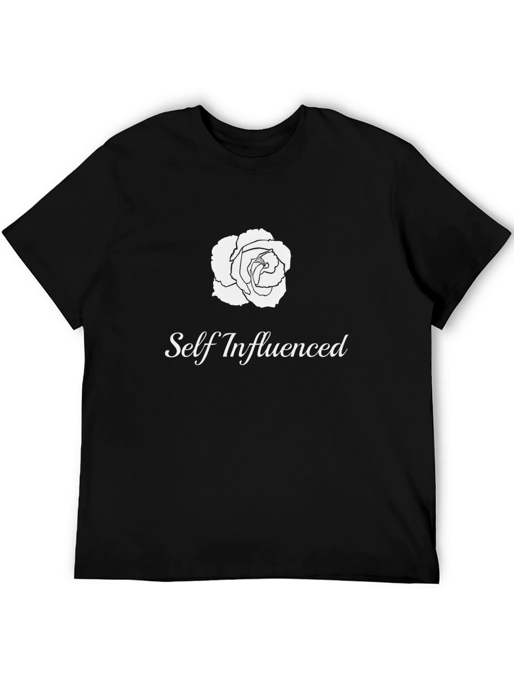 Self Influenced Rose Graphic T-Shirt - Soft Cotton Tee