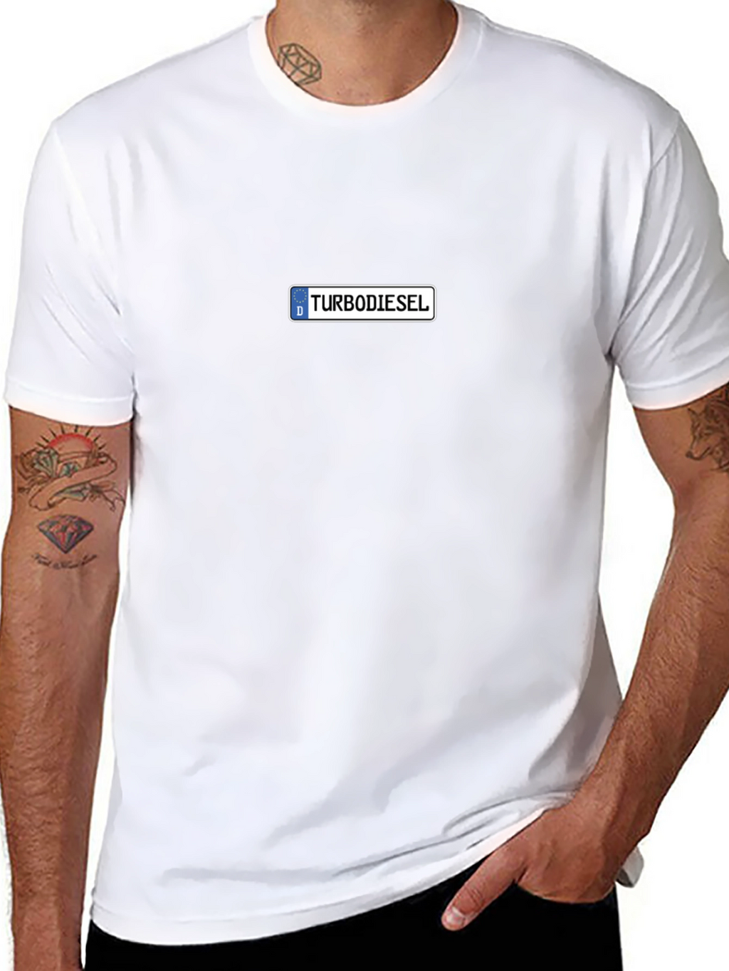 Turbo Diesel Graphic T-Shirt - Black Cotton Tee