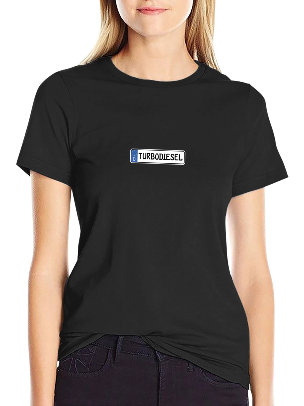 Turbo Diesel Graphic T-Shirt - Black Cotton Tee
