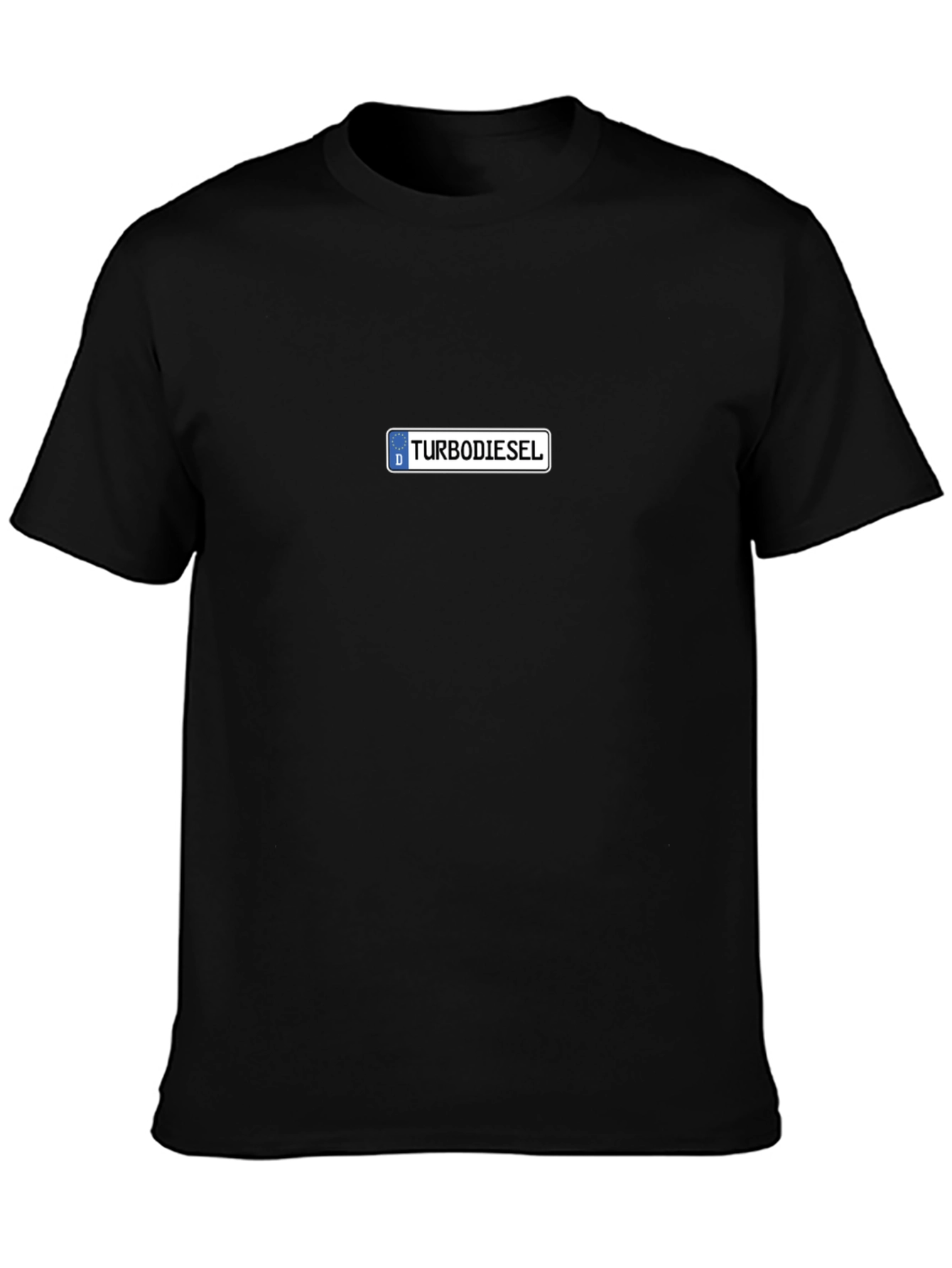 Turbo Diesel Graphic T-Shirt - Black Cotton Tee