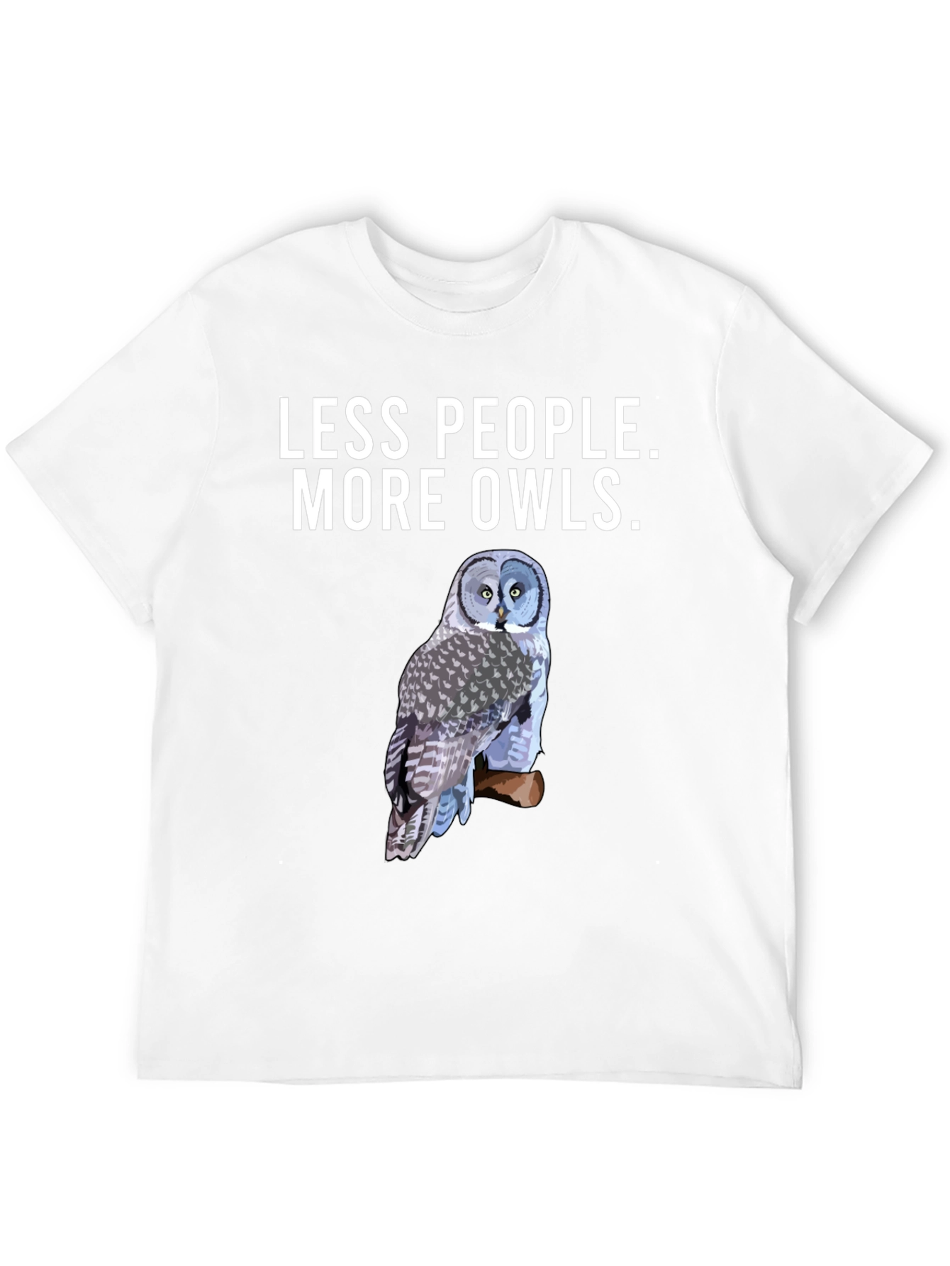 Less People More Owls T-Shirt
