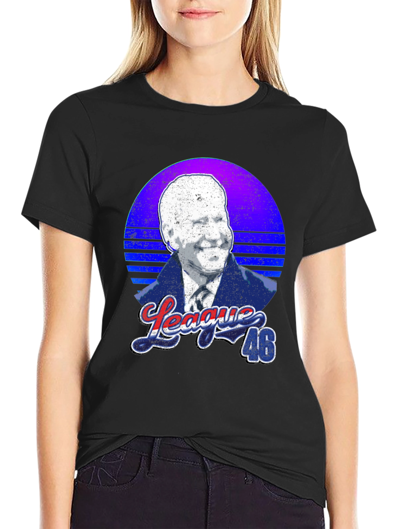 Biden League 46 Graphic Tee - Political Fashion