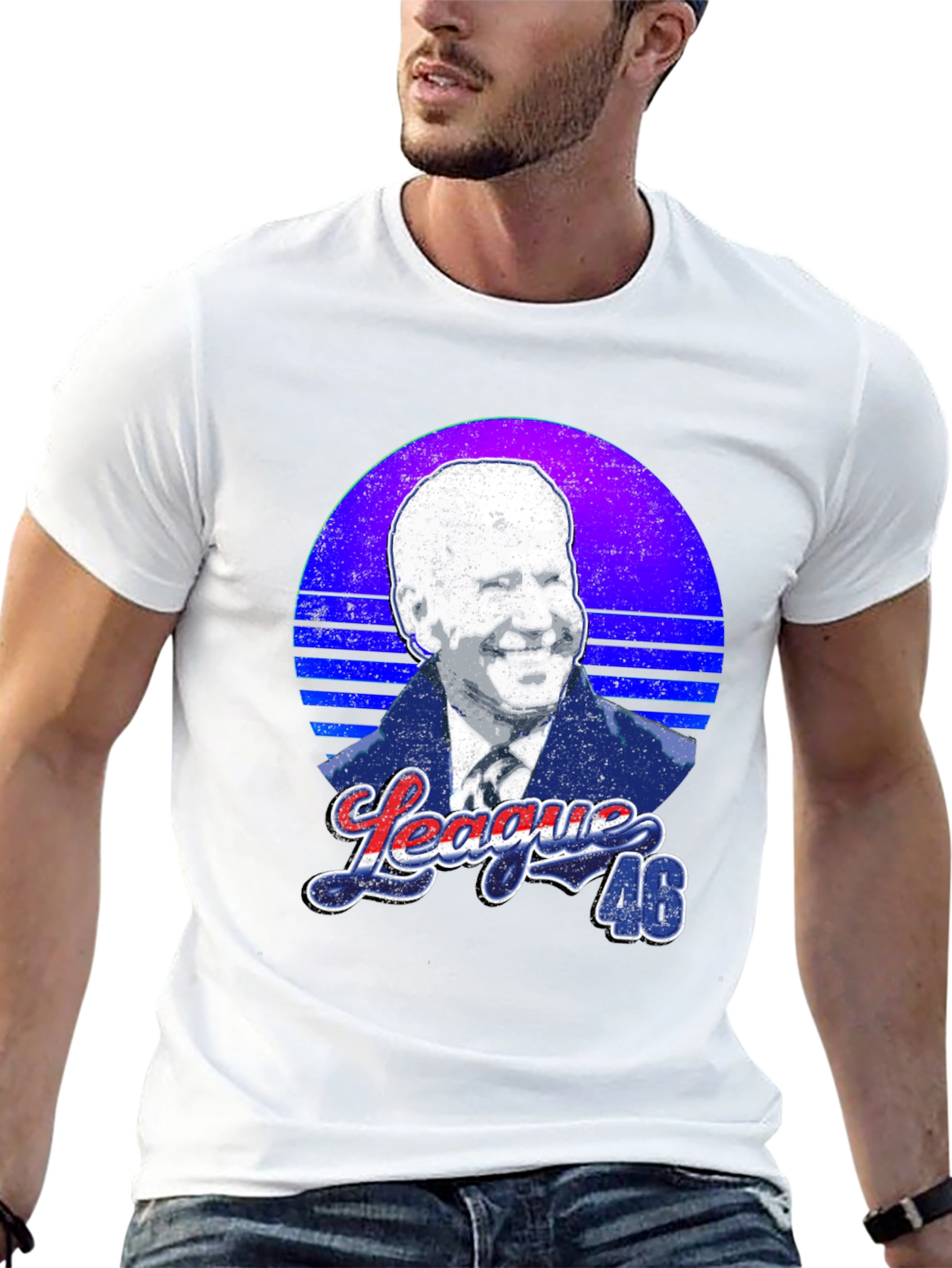 Biden League 46 Graphic Tee - Political Fashion