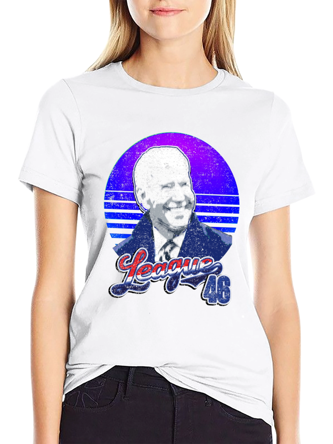 Biden League 46 Graphic Tee - Political Fashion
