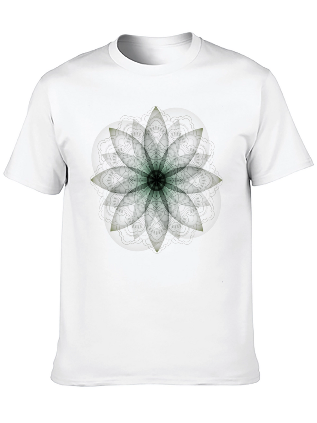 Mandala Graphic Black T-Shirt