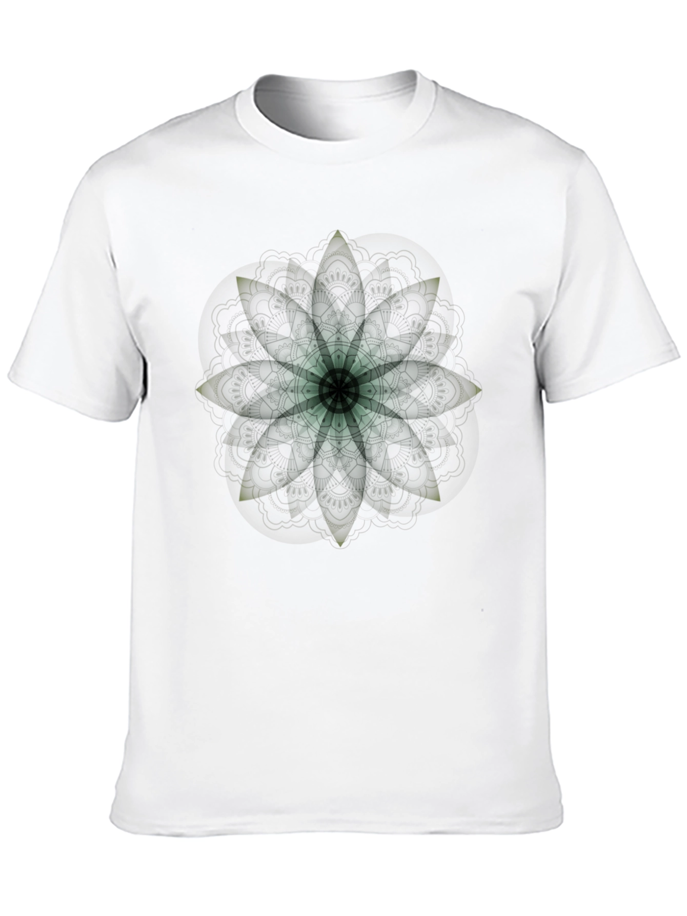 Mandala Graphic Black T-Shirt