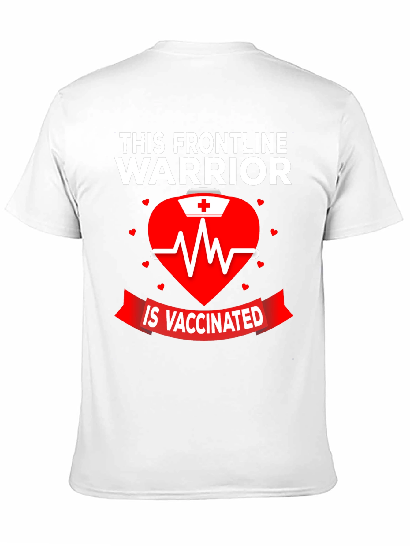 Frontline Warrior Vaccinated Graphic Tee