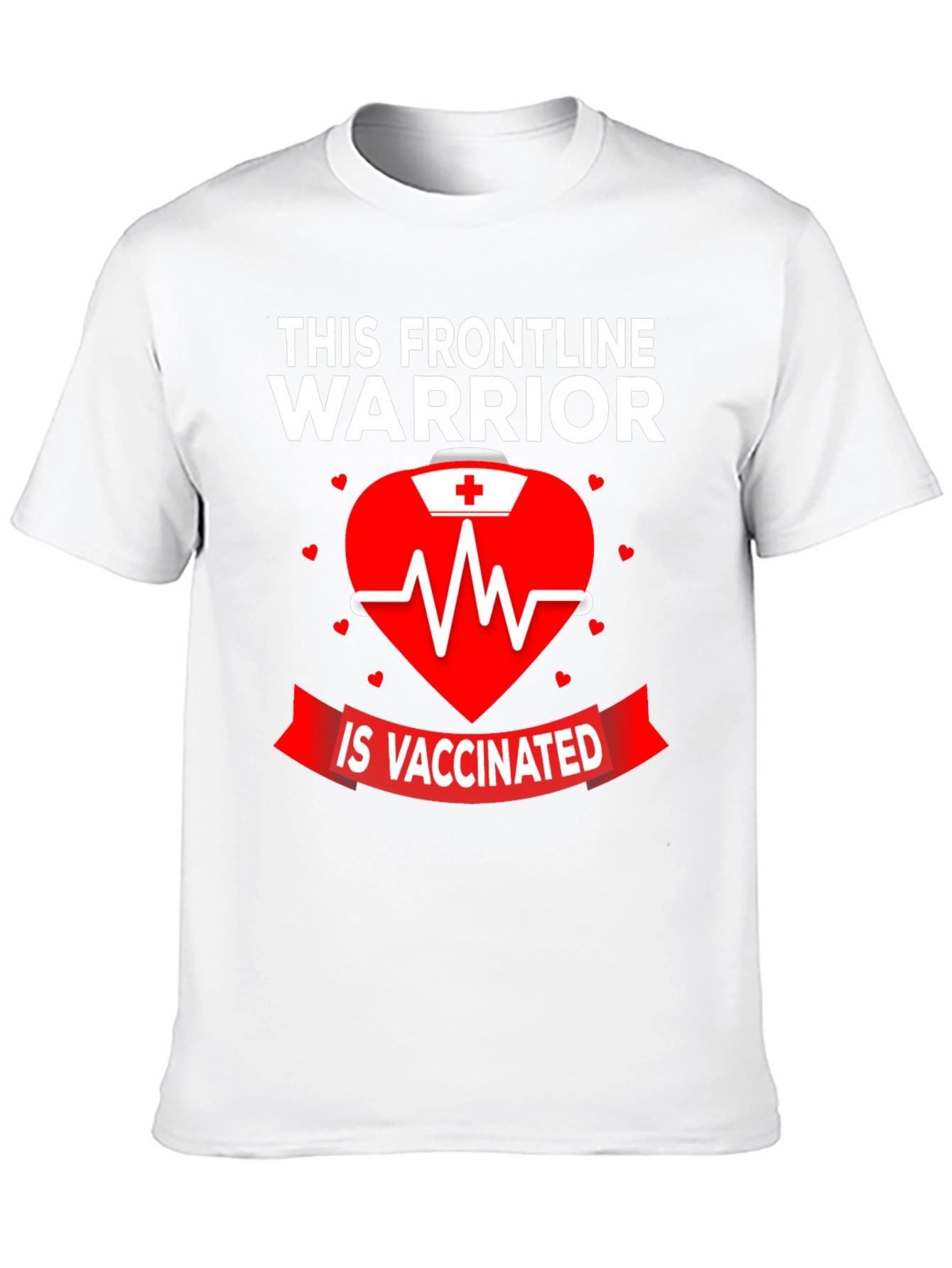 Frontline Warrior Vaccinated Graphic Tee