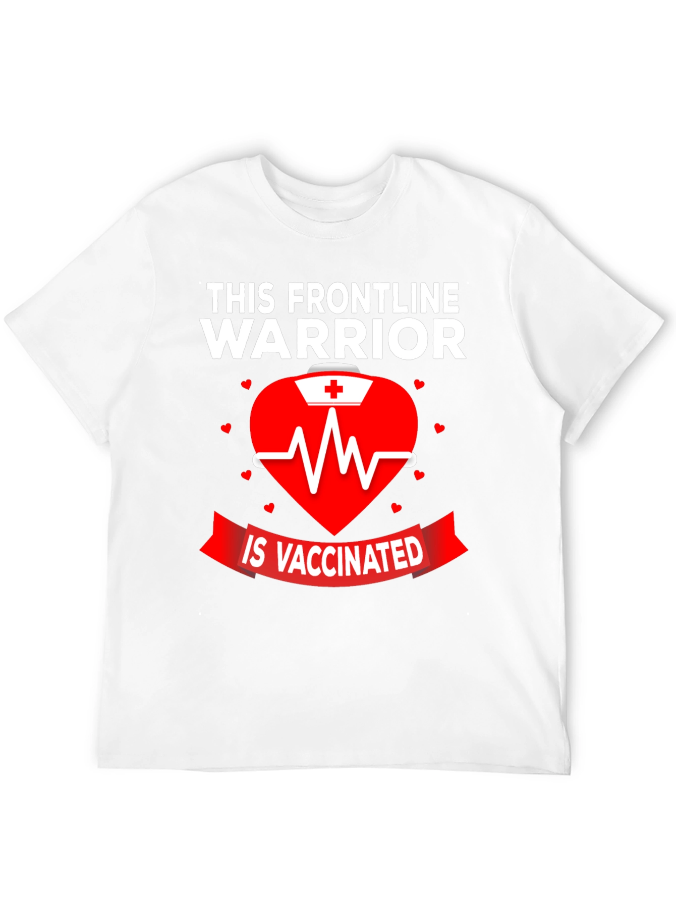 Frontline Warrior Vaccinated Graphic Tee