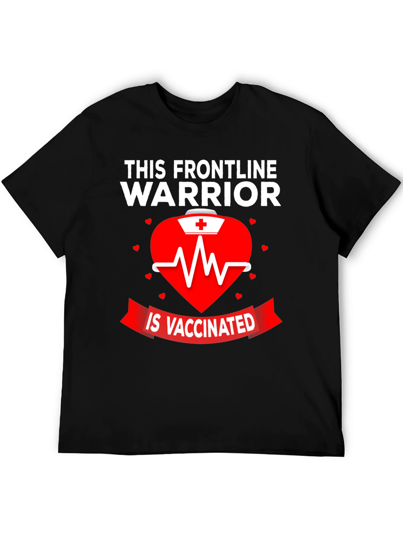 Frontline Warrior Vaccinated Graphic Tee