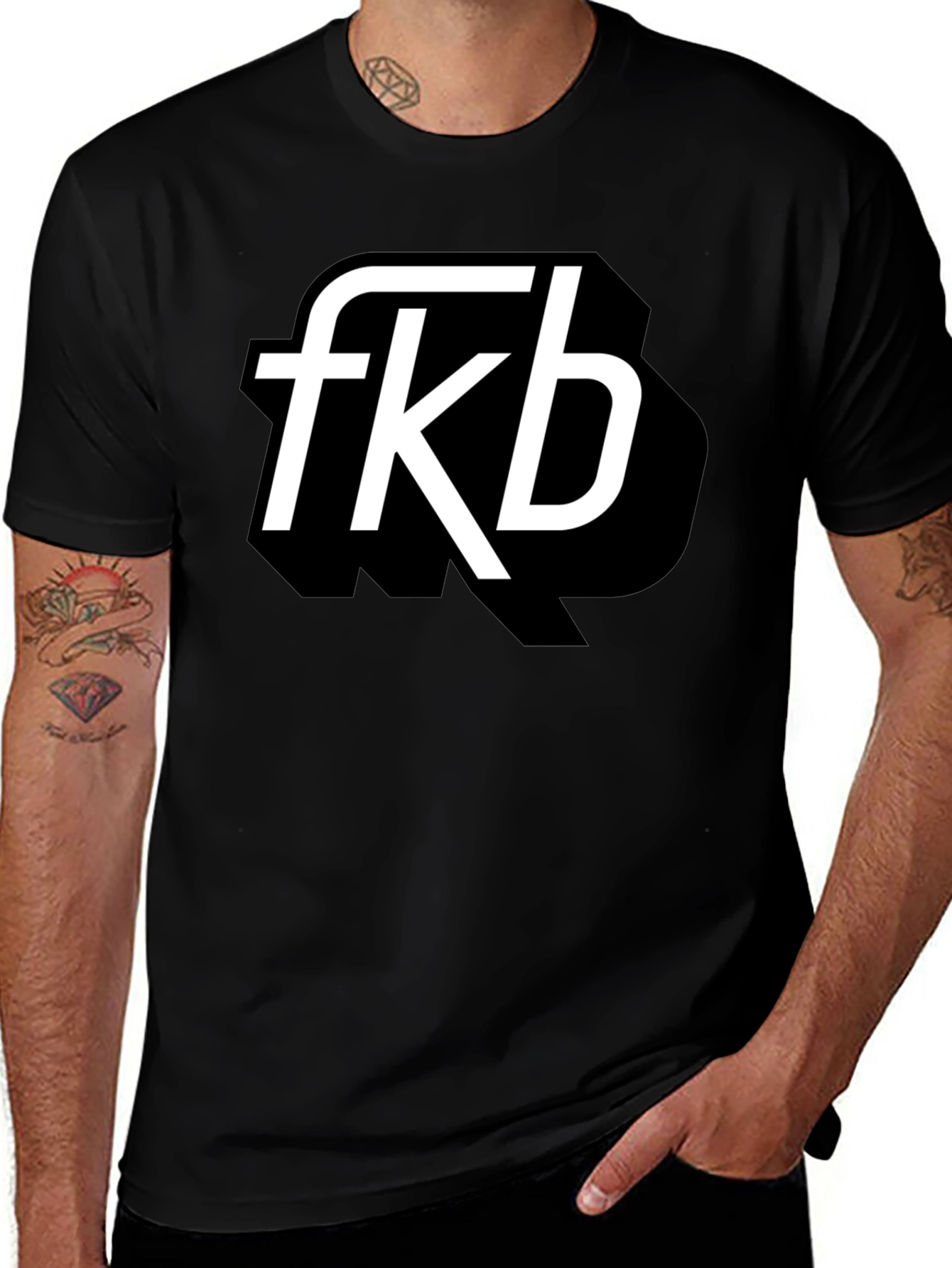 Fkb Graphic Tee - Modern Black T-Shirt