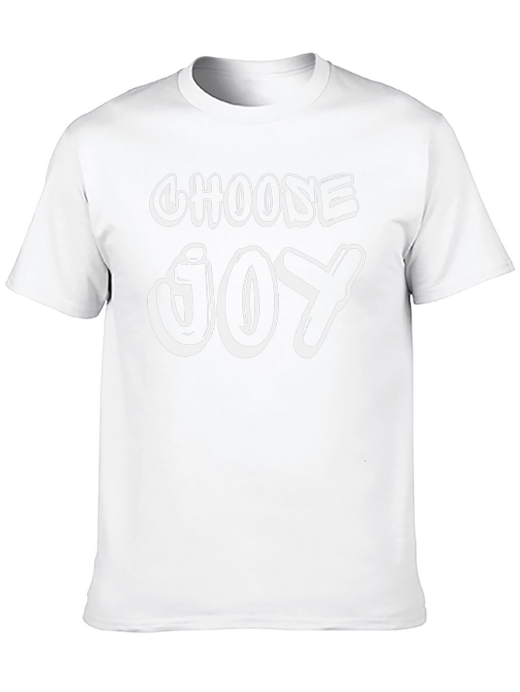 Choose Joy Black T-Shirt for Men