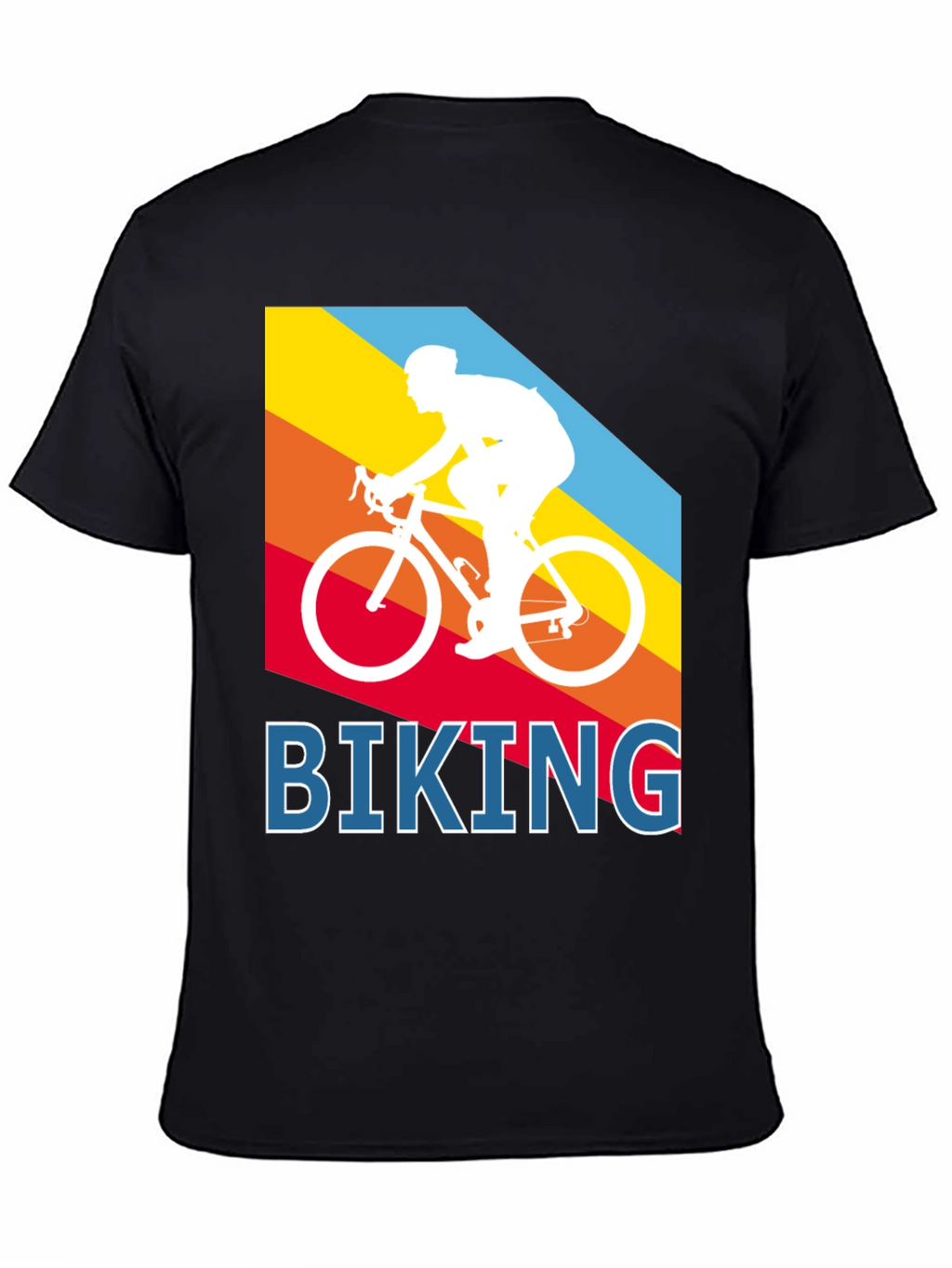 Mens Biking T-Shirt - Cycling Graphic Tee