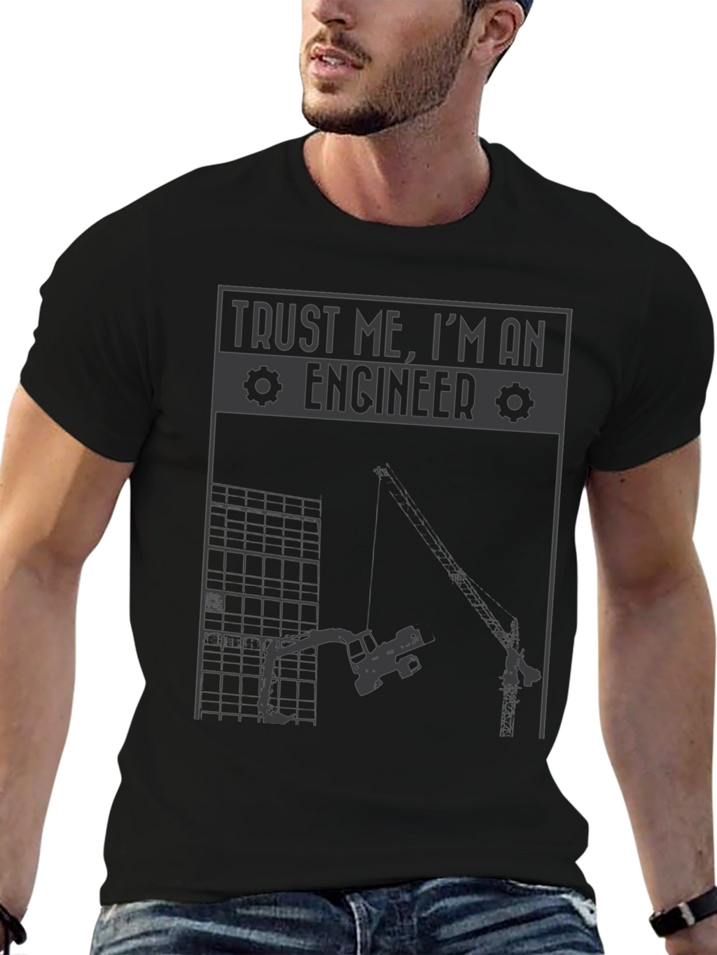 Trust Me Im an Engineer T-Shirt - Construction Tee