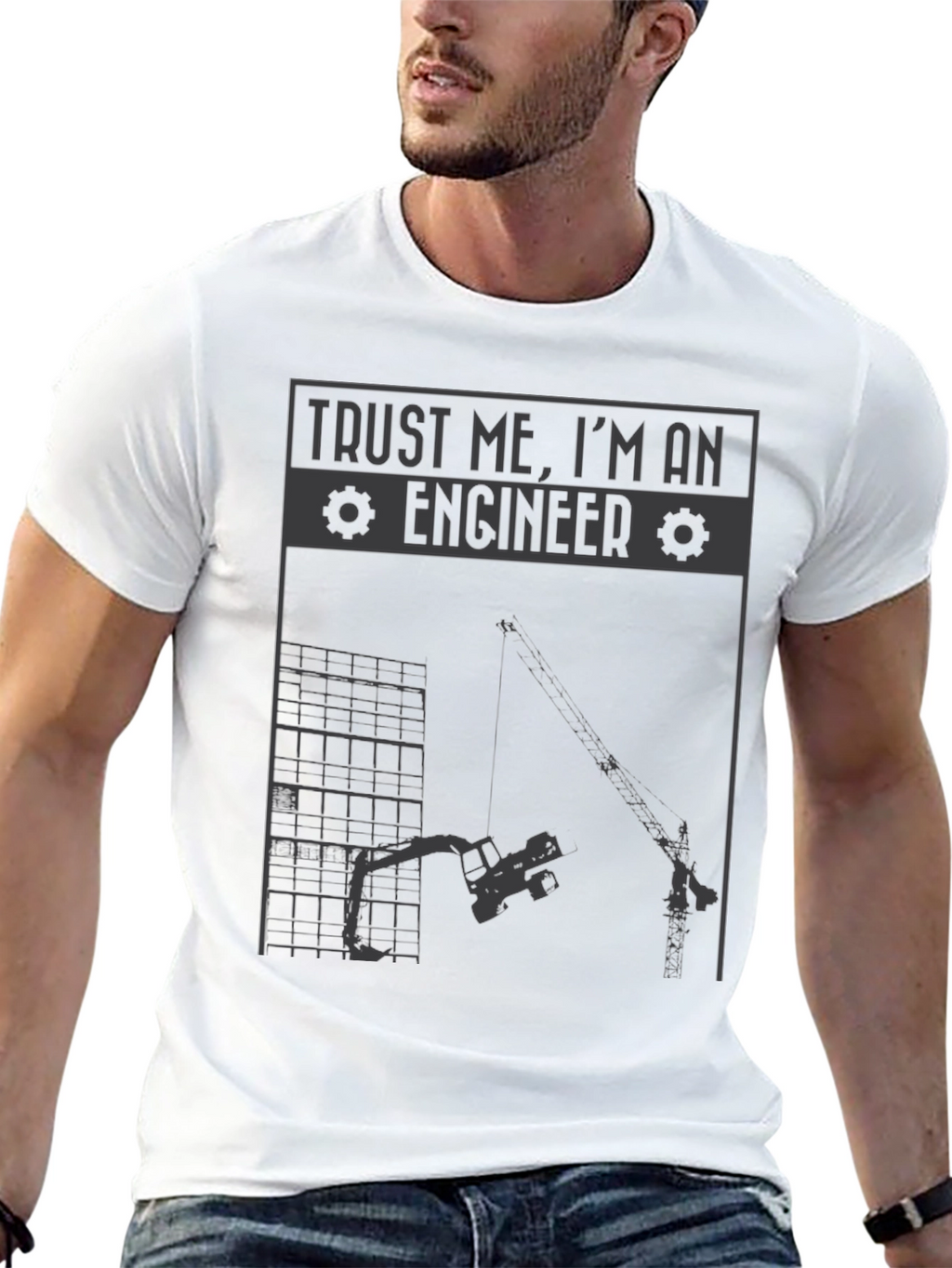 Trust Me Im an Engineer T-Shirt - Construction Tee