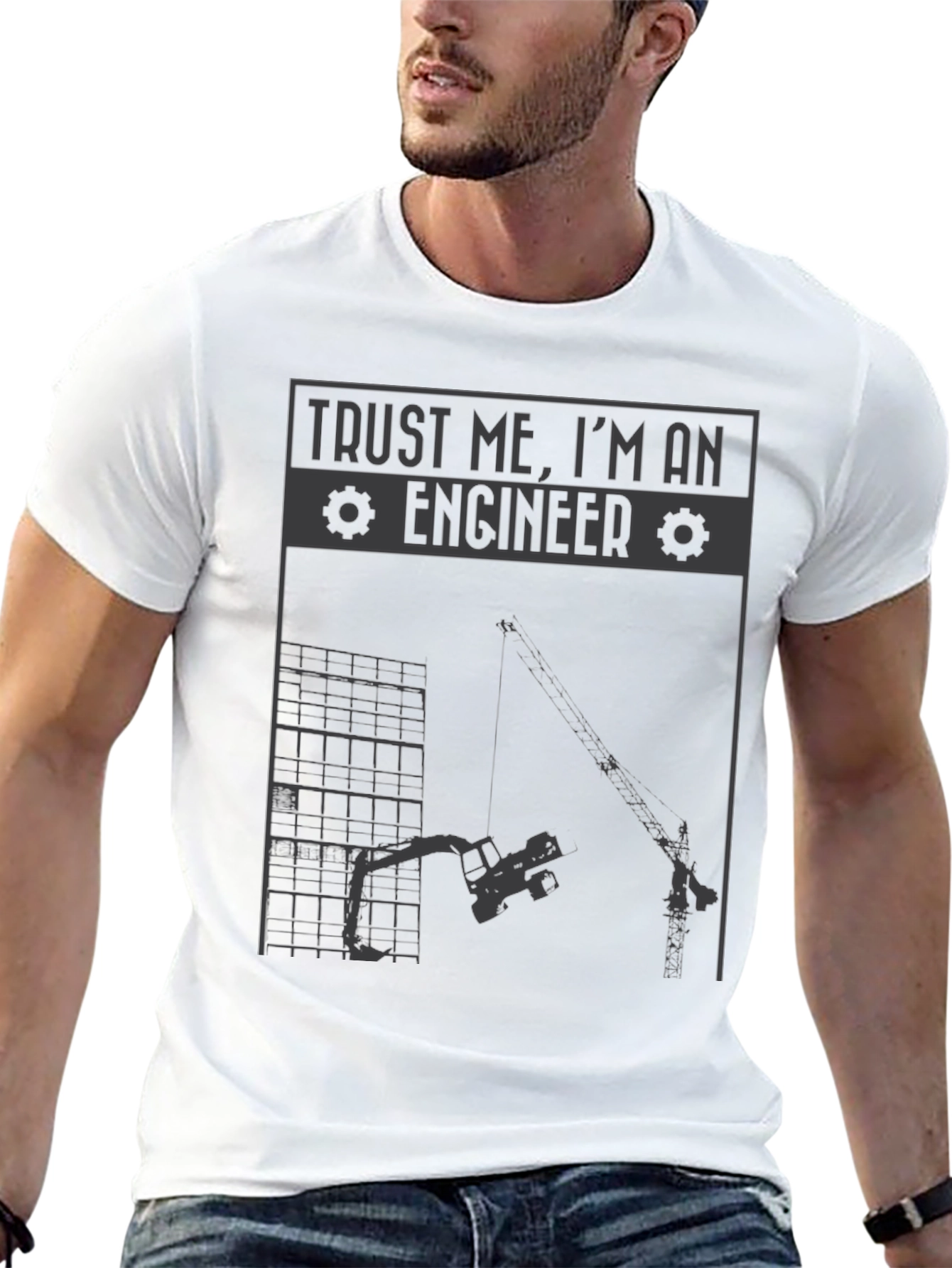 Trust Me Im an Engineer T-Shirt - Construction Tee