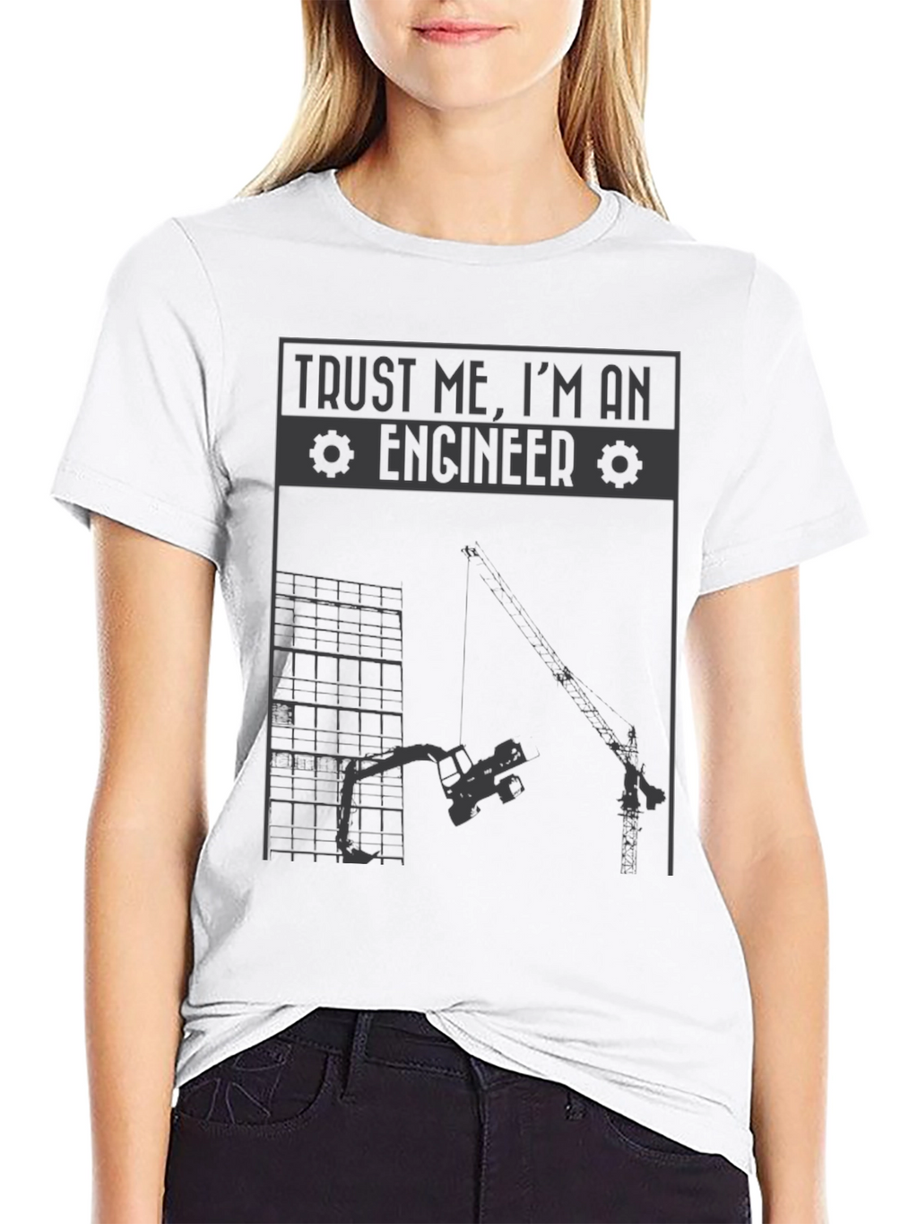 Trust Me Im an Engineer T-Shirt - Construction Tee