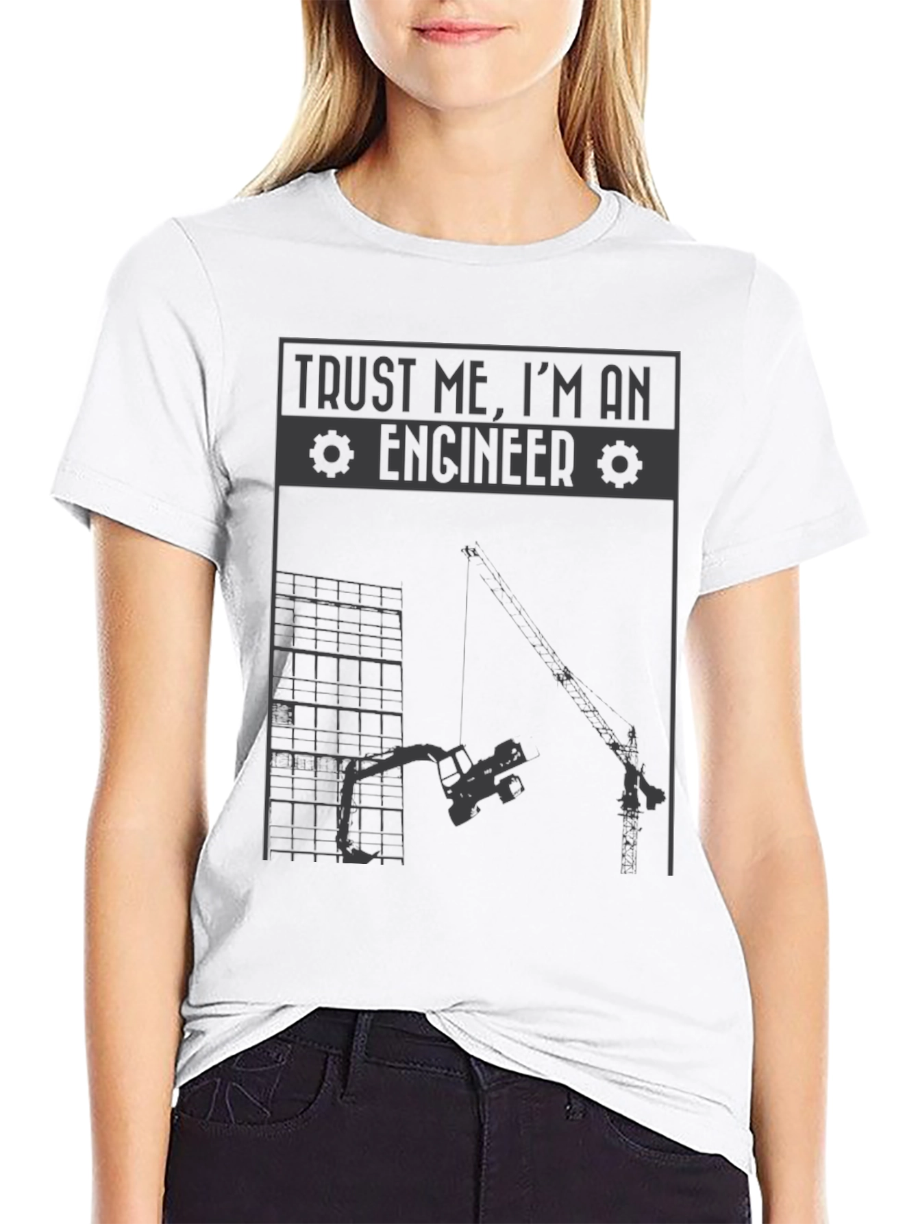 Trust Me Im an Engineer T-Shirt - Construction Tee