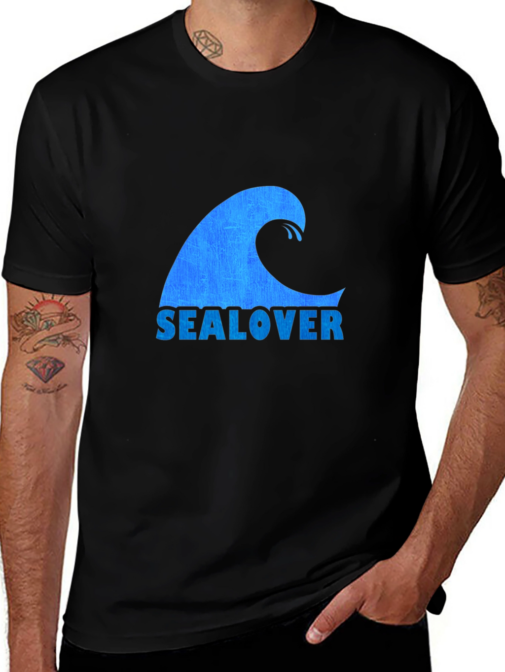 Sea Lover Tee - Ocean Wave Graphic T-Shirt
