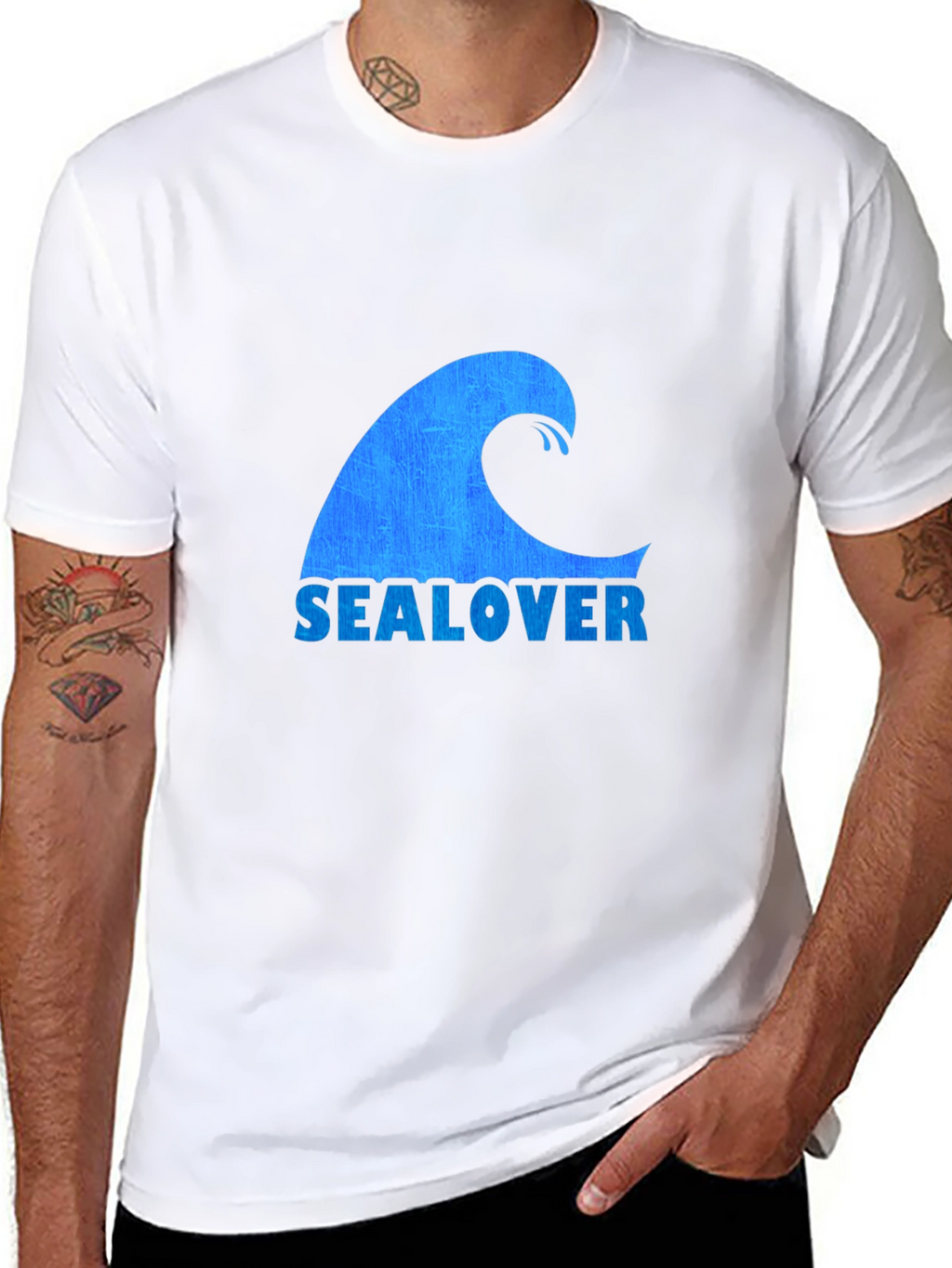 Sea Lover Tee - Ocean Wave Graphic T-Shirt