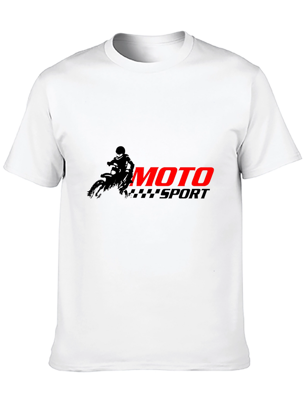 Moto Sport Graphic Tee - Black T-Shirt