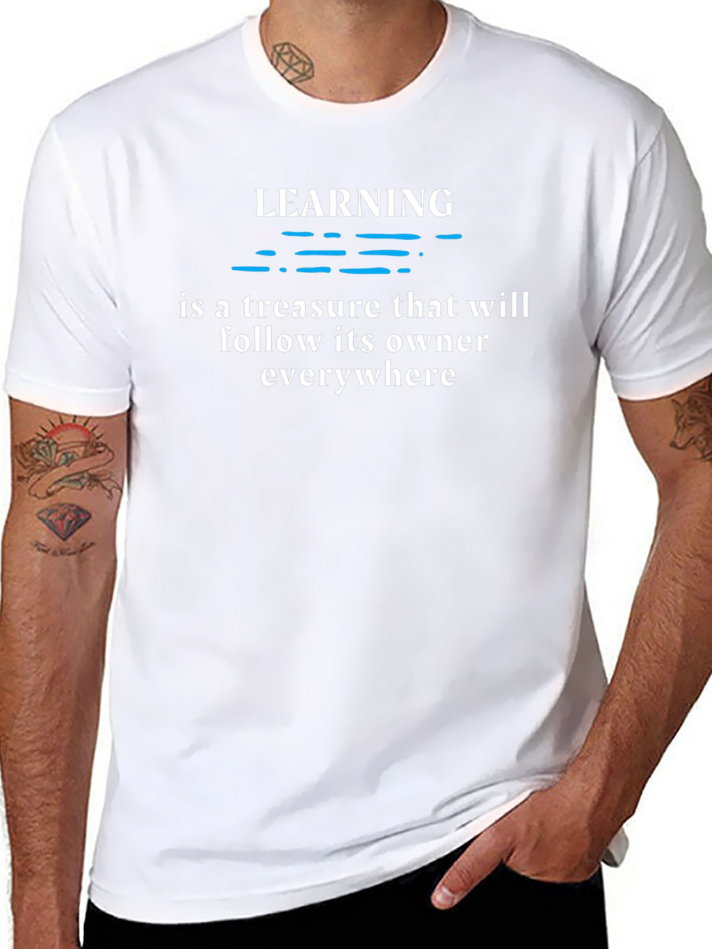 Learning is Treasure T-Shirt - Unisex