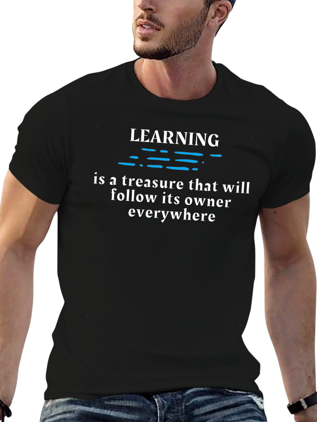 Learning is Treasure T-Shirt - Unisex