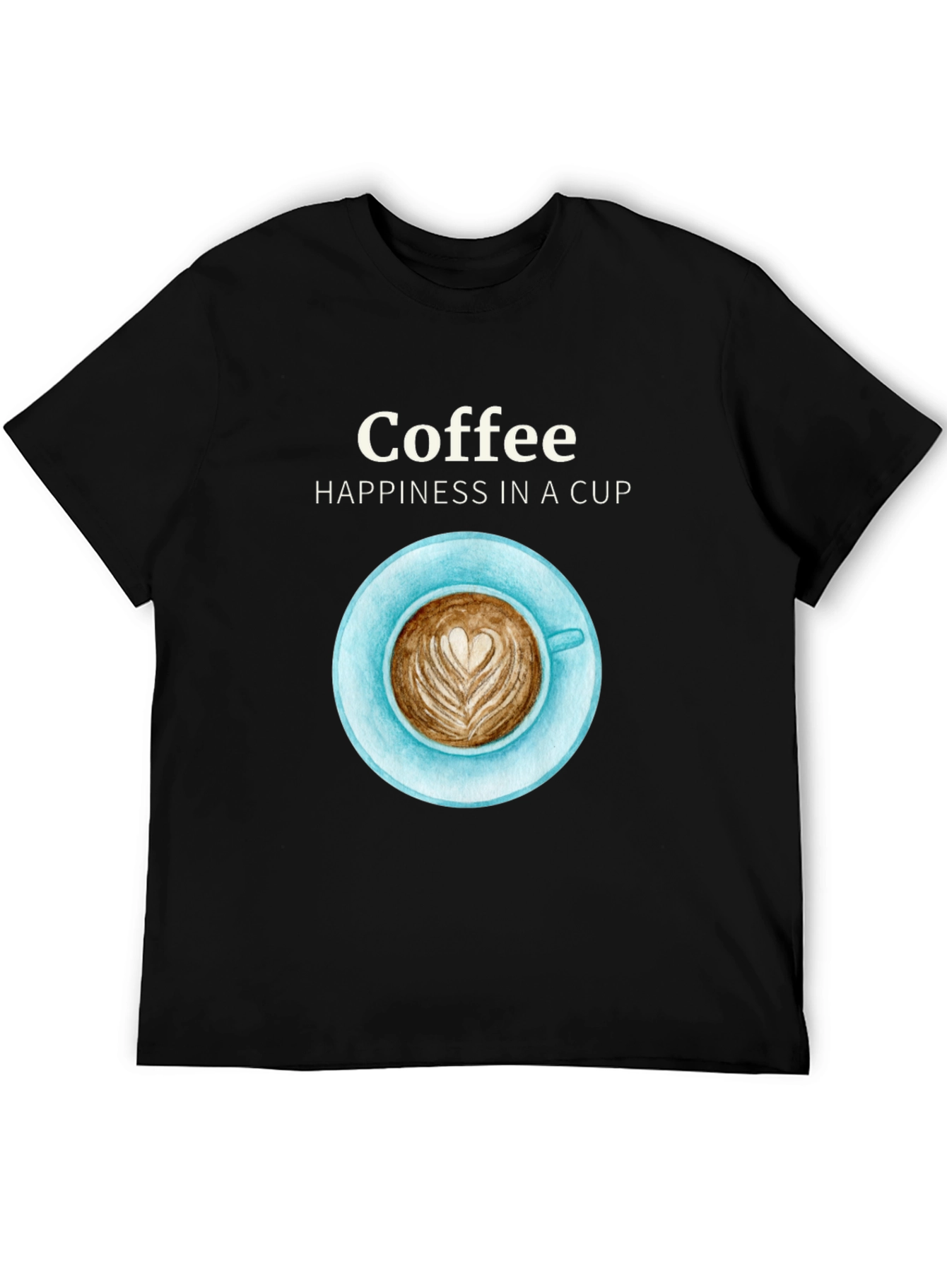 Coffee Happiness Graphic T-Shirt