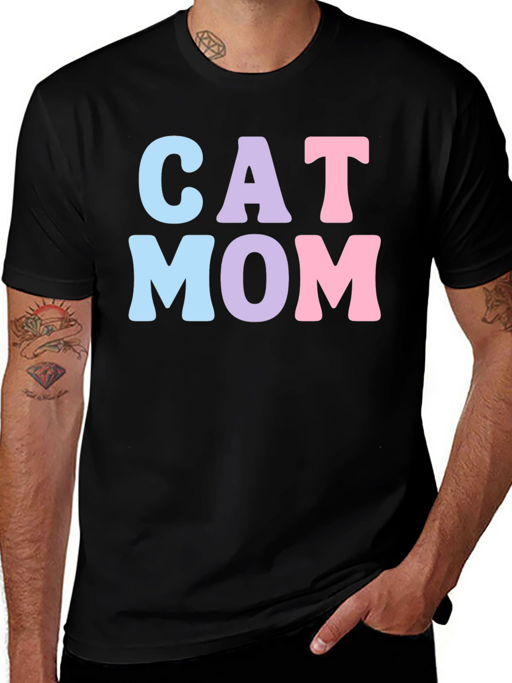 Cat Mom T-Shirt - Cute Pet Lover Apparel