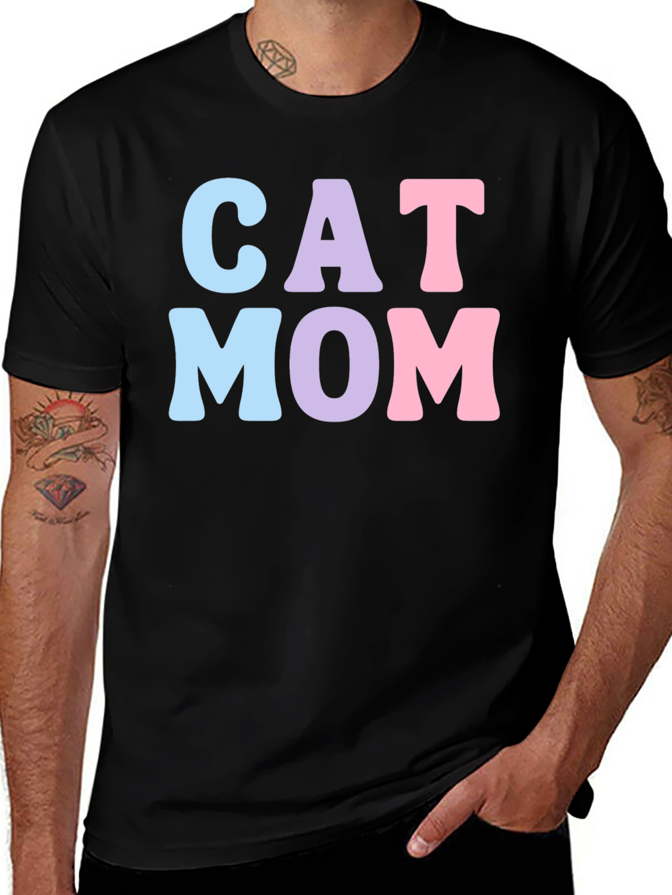Cat Mom T-Shirt - Cute Pet Lover Apparel