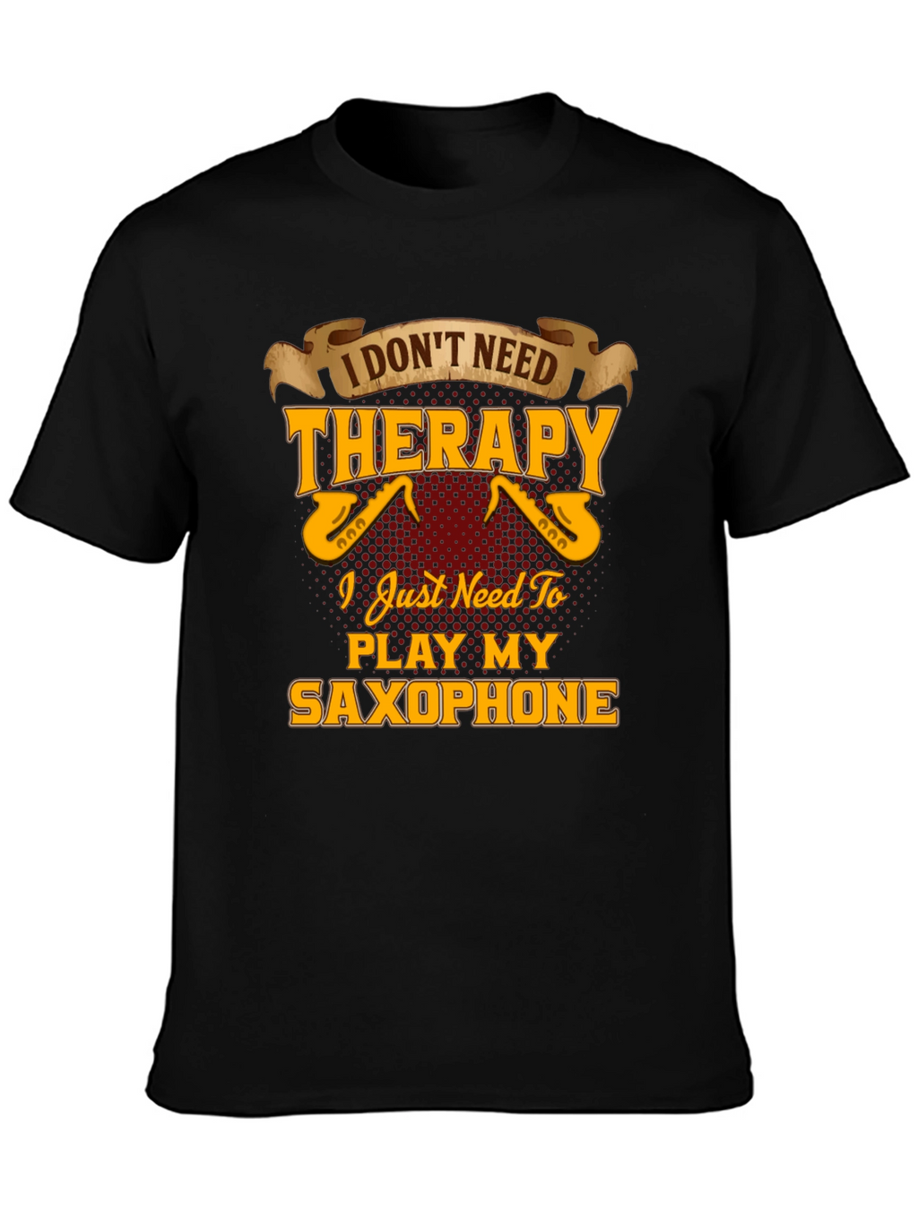 Saxophone Player T-Shirt - Music Therapy Tee