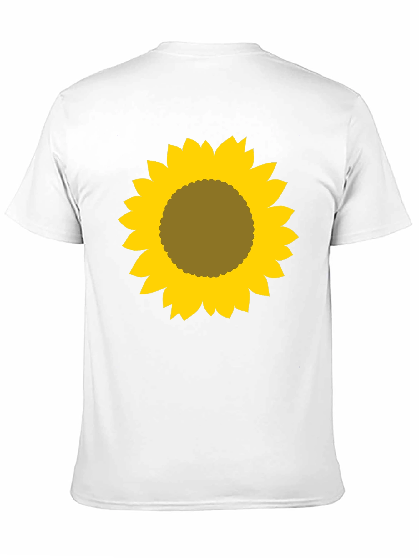 Sunflower Graphic Tee - Black Cotton Shirt
