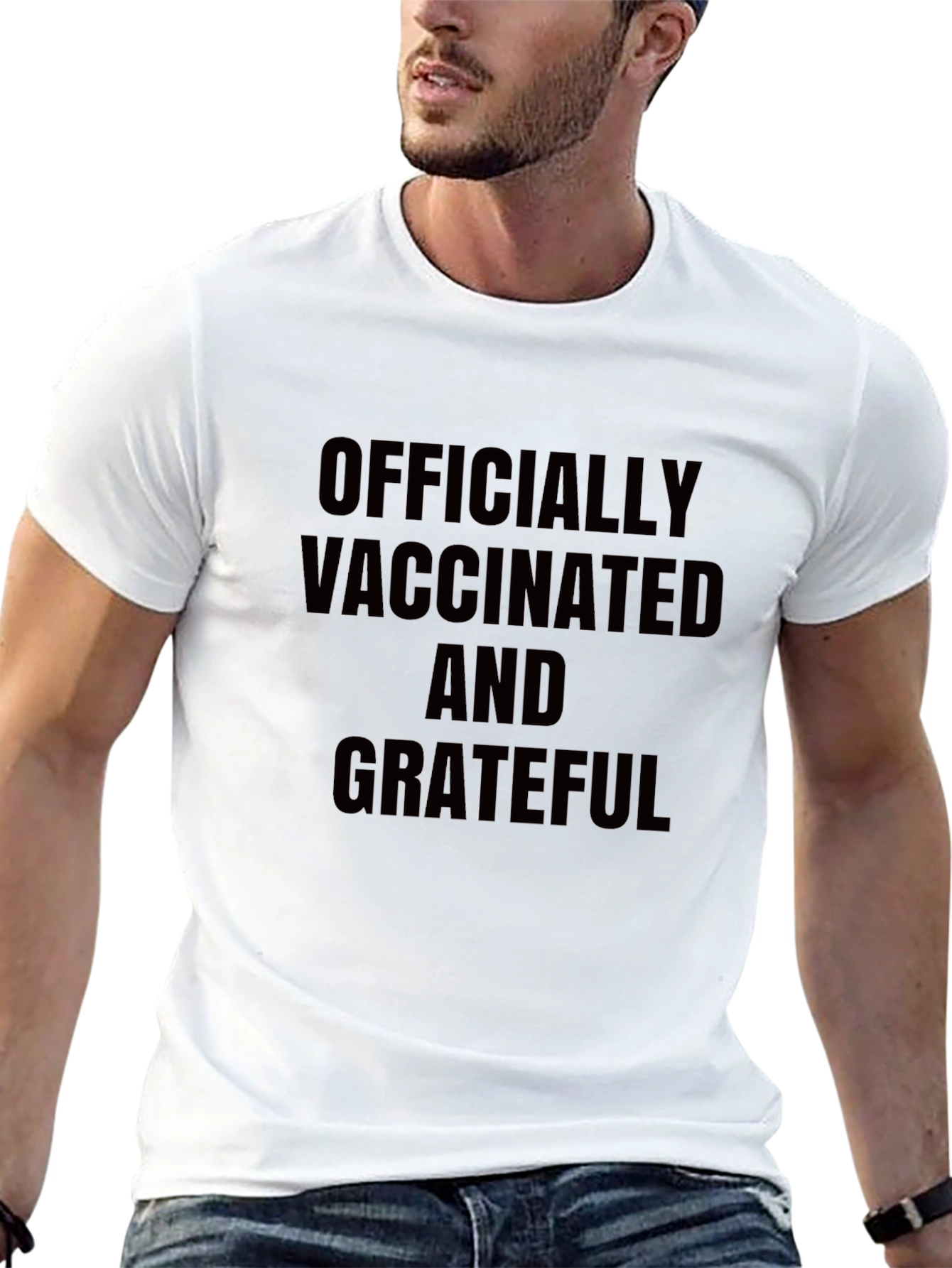 Vaccinated & Grateful T-Shirt