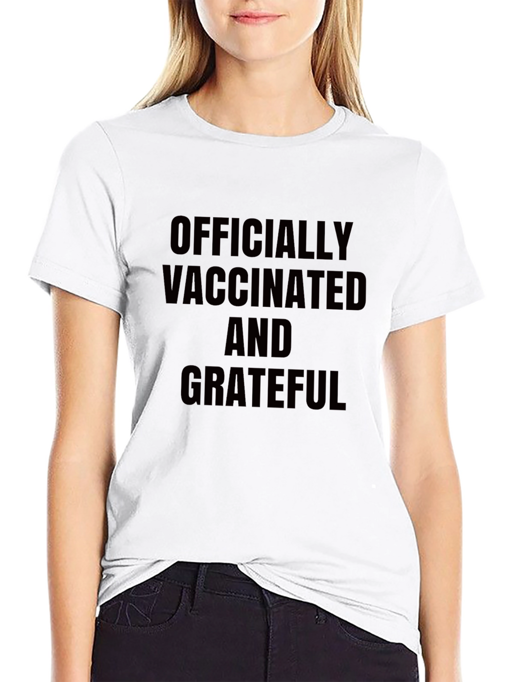 Vaccinated & Grateful T-Shirt