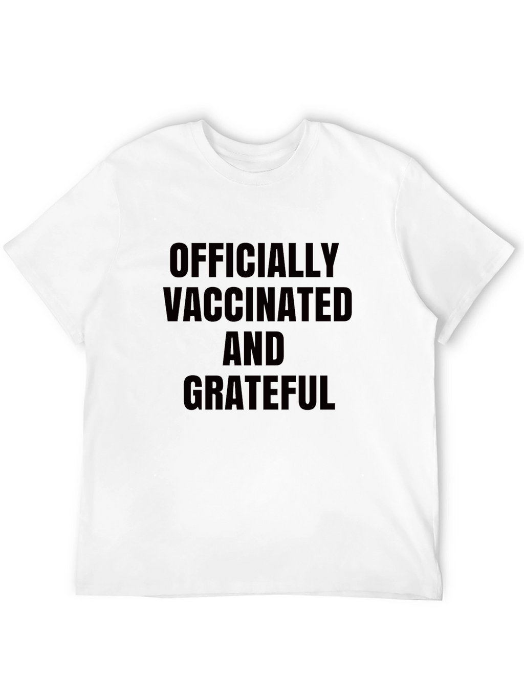 Vaccinated & Grateful T-Shirt
