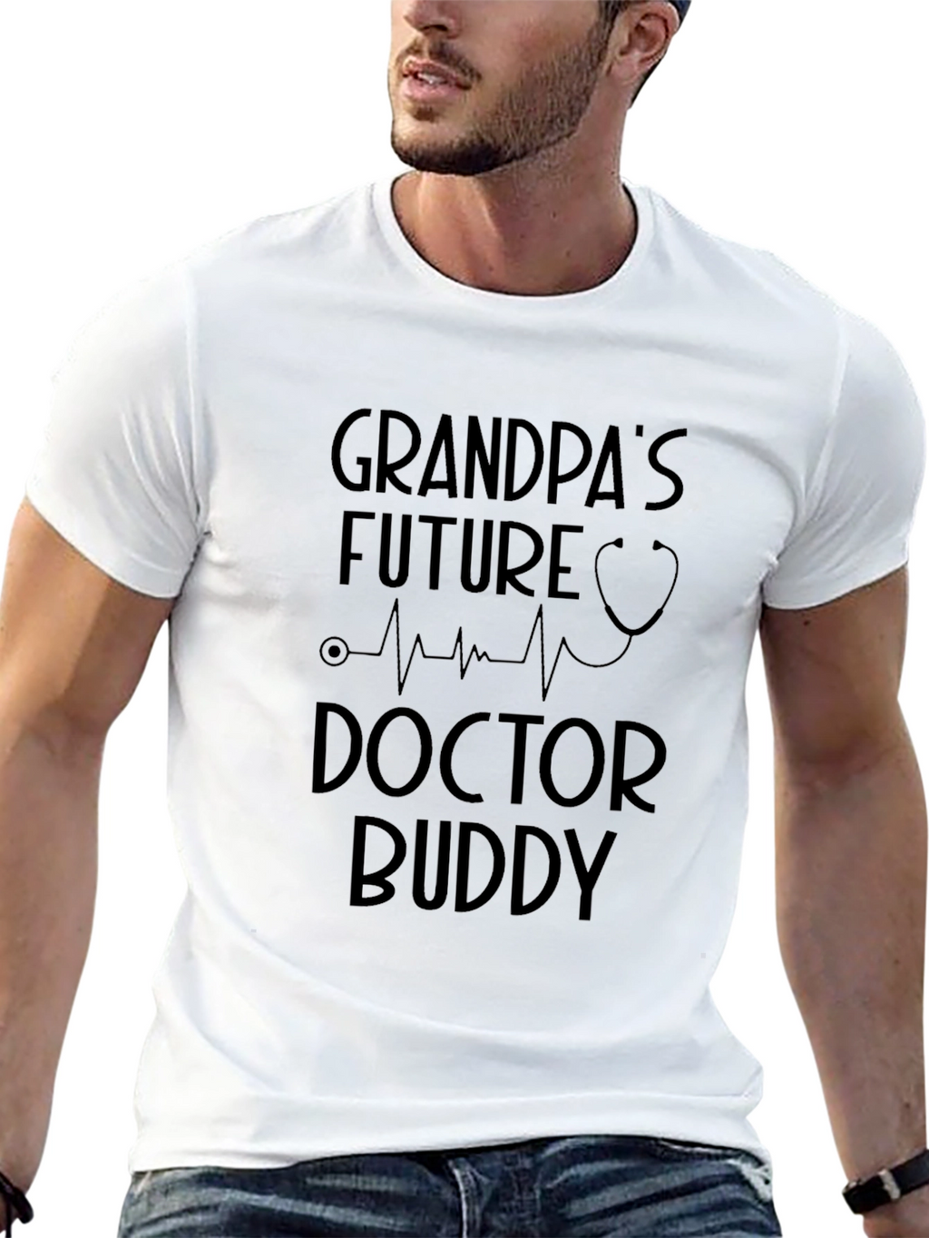 Grandpas Future Doctor Buddy T-Shirt
