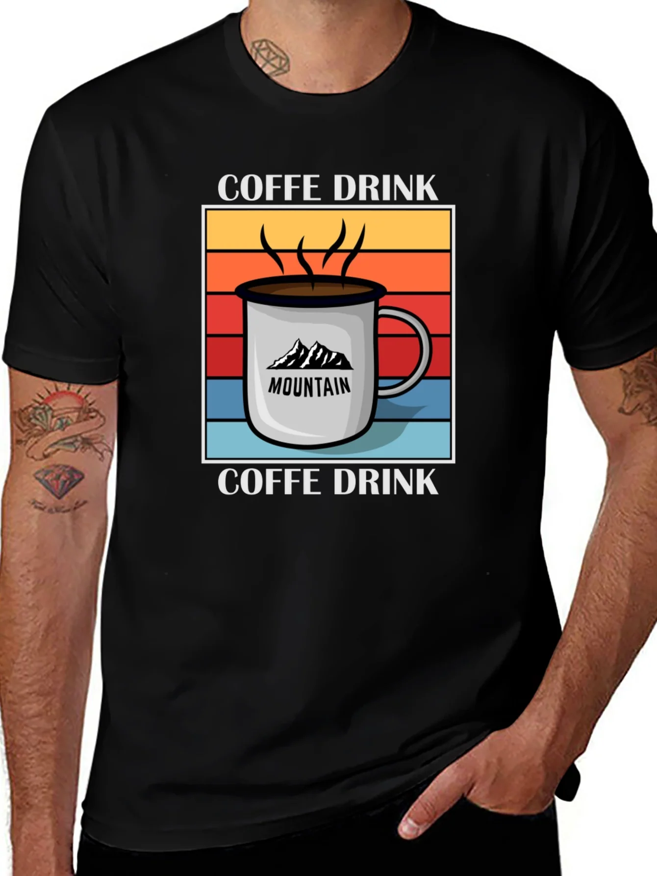 Coffee Drink Mountain T-Shirt