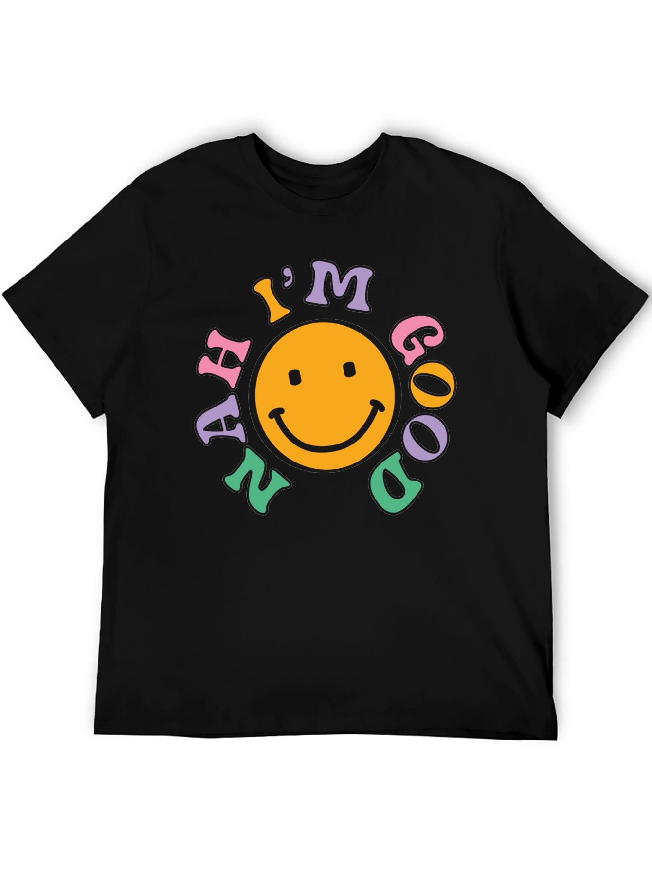 Im Nah Good T-Shirt - Retro Smiley Face