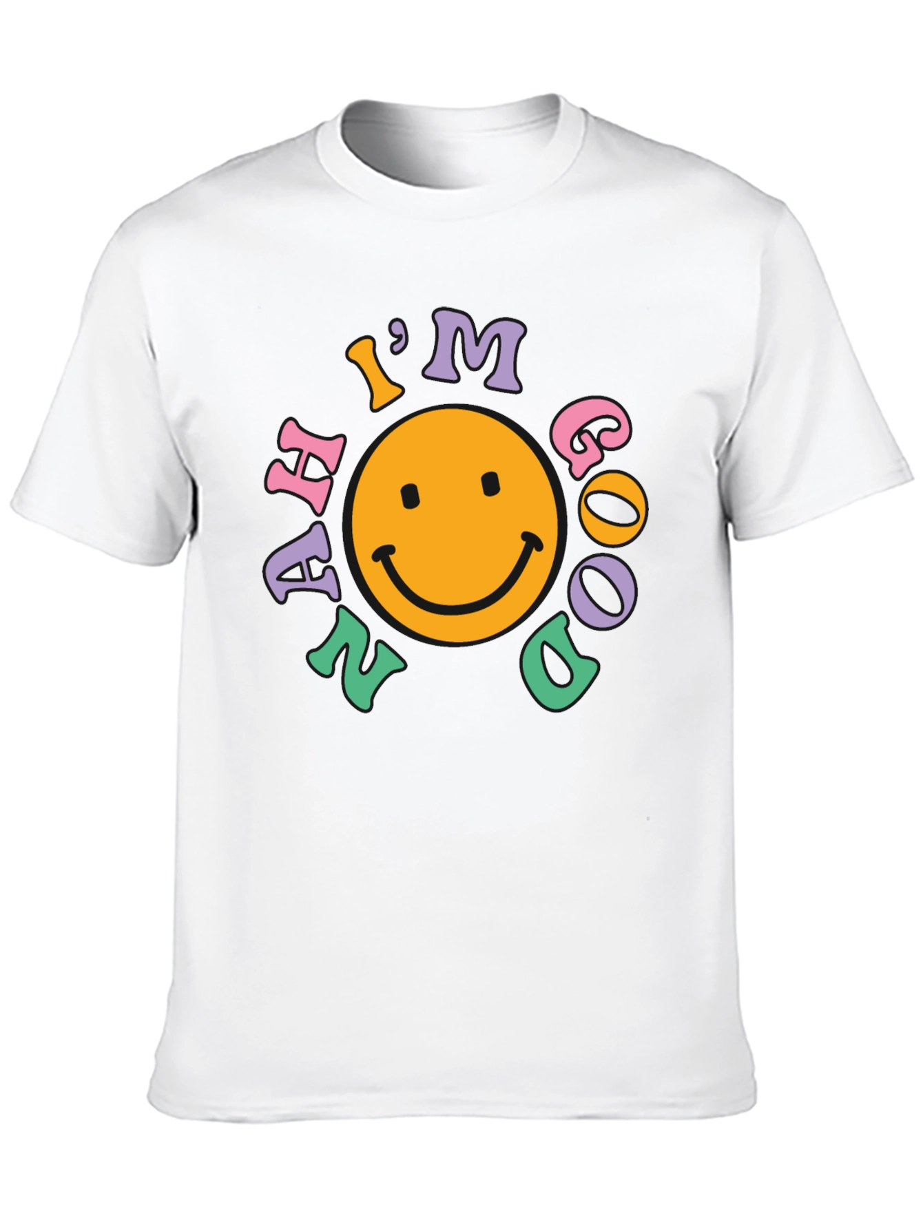Im Nah Good T-Shirt - Retro Smiley Face