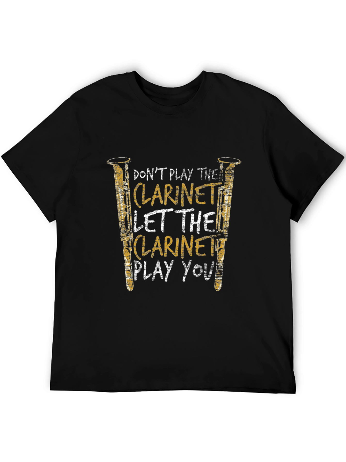 Clarinet Player Graphic T-Shirt - Music Lover Tee