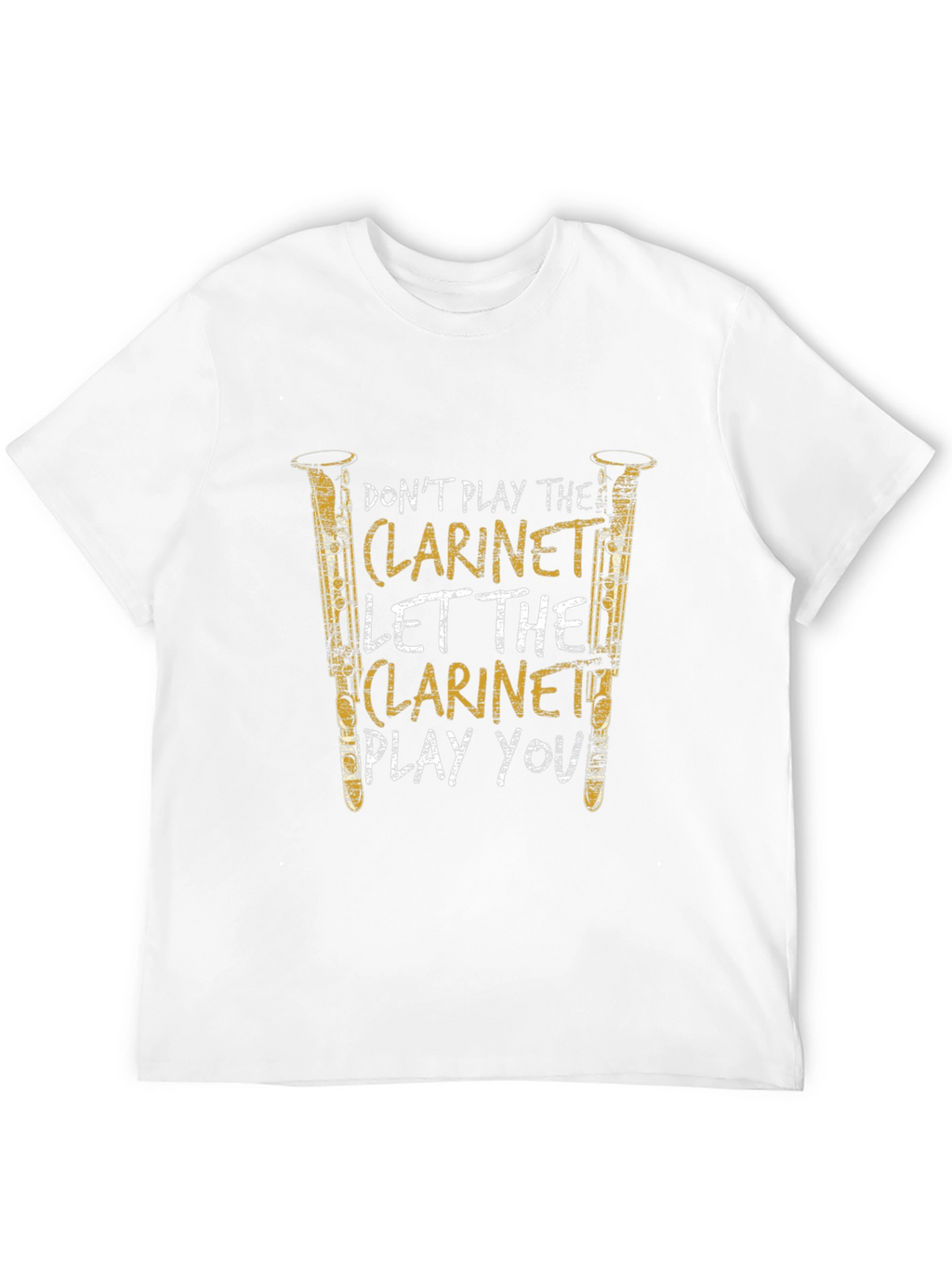 Clarinet Player Graphic T-Shirt - Music Lover Tee