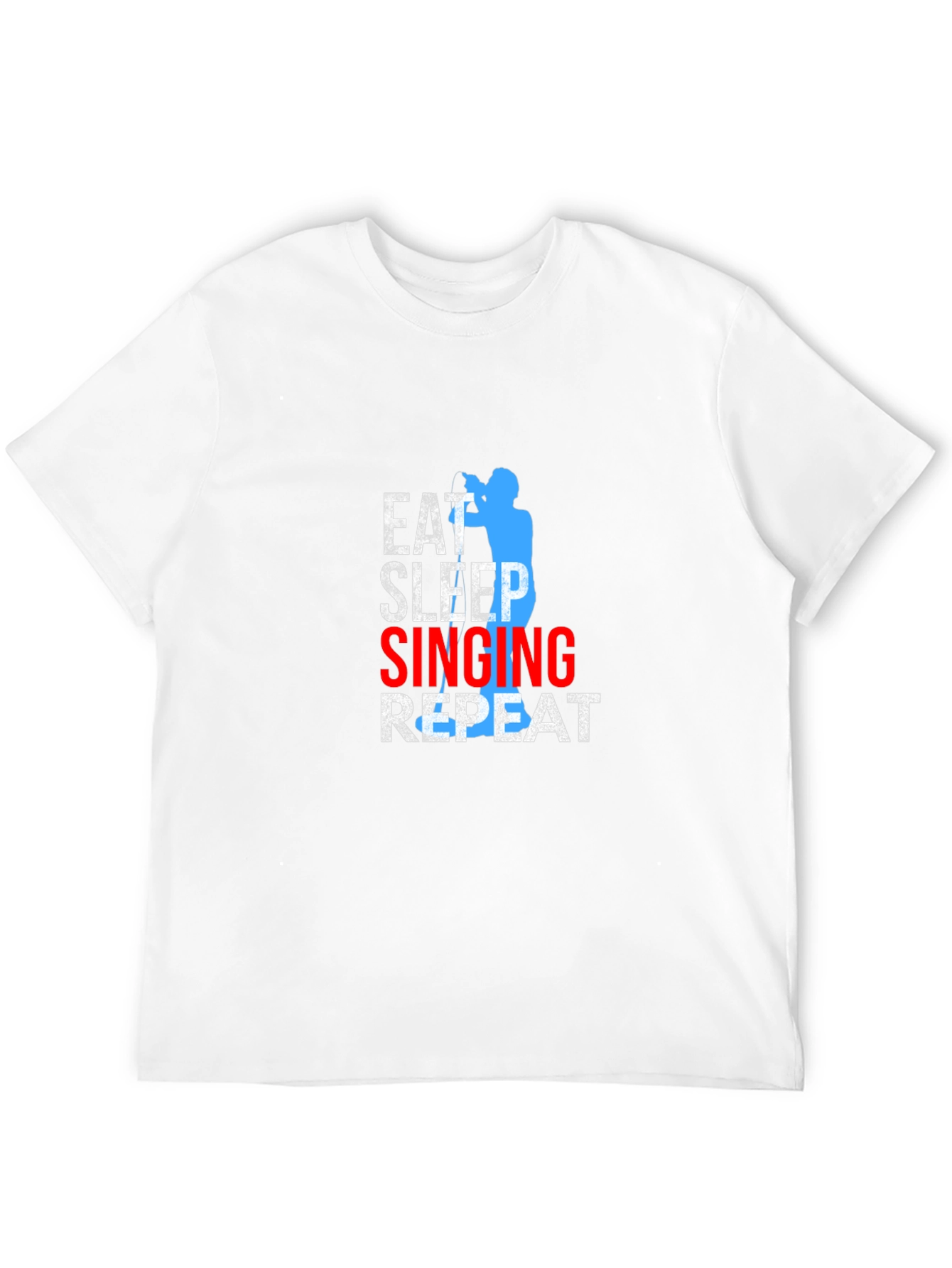 Eat Sleep Singing Repeat T-Shirt