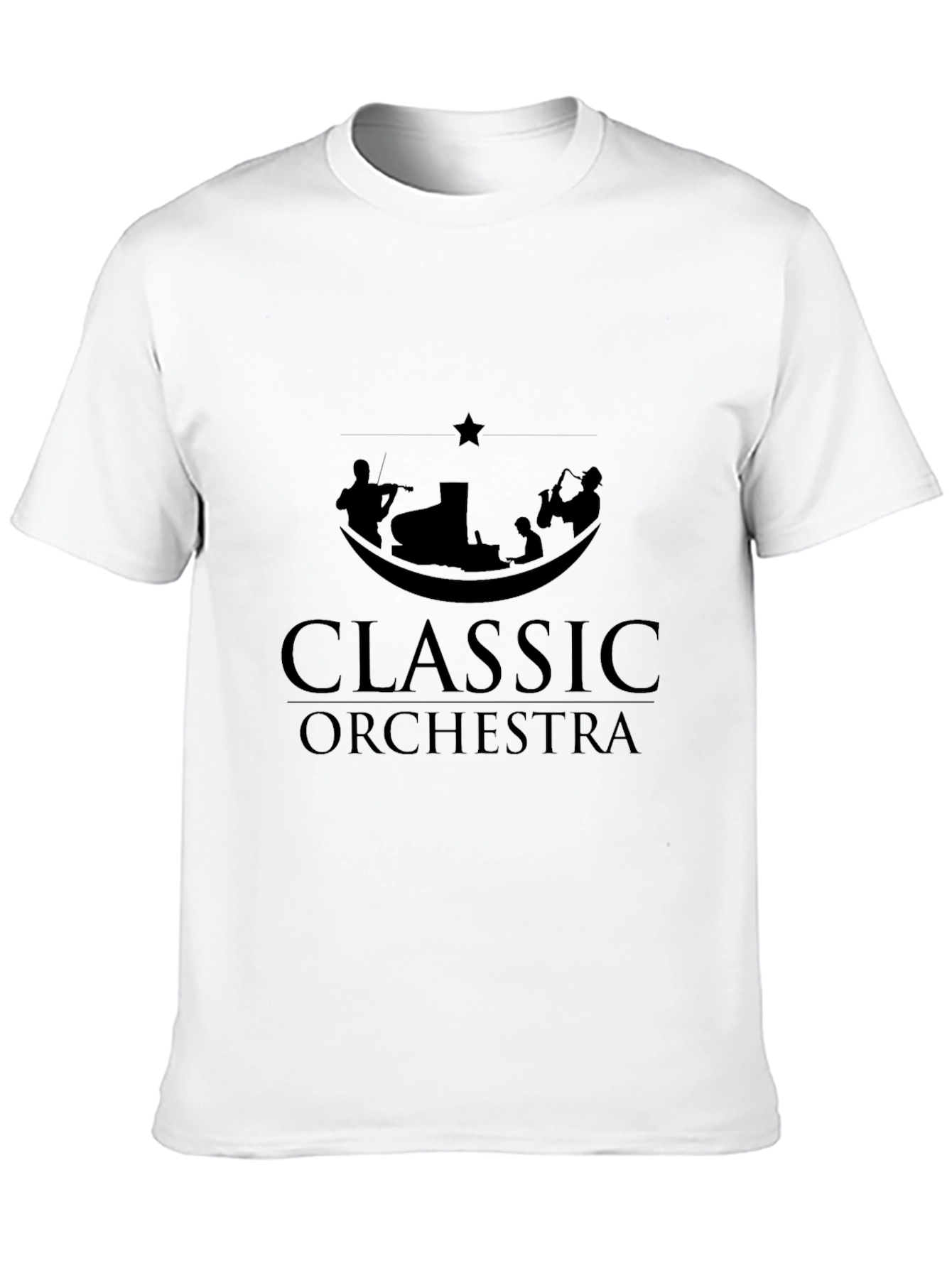 Classic Orchestra Graphic T-Shirt - Soft Cotton Tee